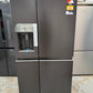 Factory Seconds Westinghouse 609L Quad Door Fridge with Ice and Water Door Dispenser Matte Black WQE6170BB | SYDNEY