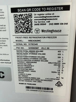 Factory Seconds Westinghouse Fridge & Washer Combo – 425L Bottom Mount Fridge + 7kg Top Load Washer (WBE4302WC + WWT7084J5WA) | BRISBANE