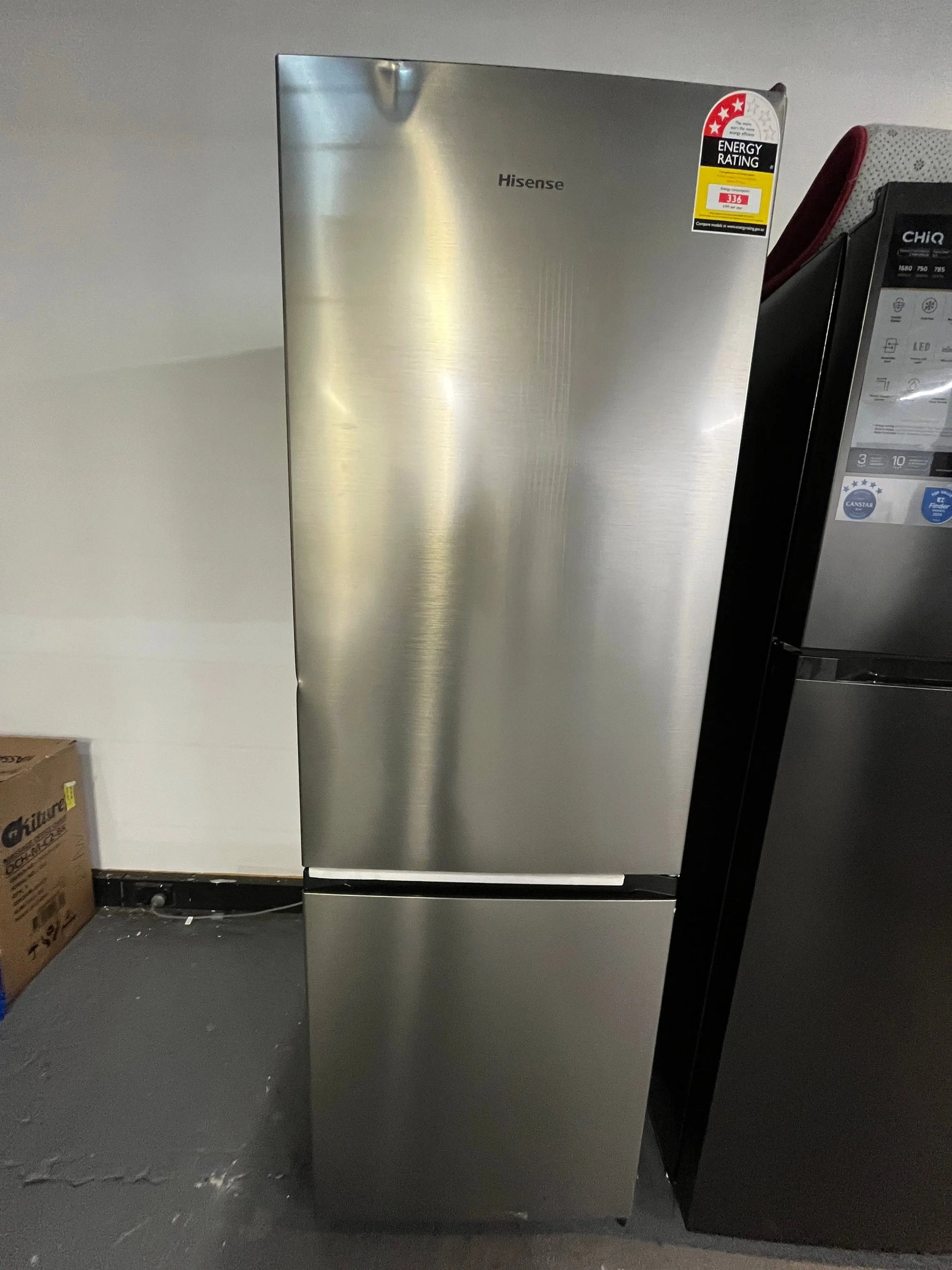 Factory second Hisense 292 ltr bottom mount fridge freezer Model no -HRBM292S | ALEXANDRIA