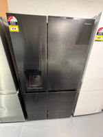 Factory second Hisense 632 ltr side by side door fridge freezer Model no -HRSBS632Bw | ALEXANDRIA