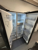Factory second Hisense 632 ltr side by side door fridge freezer Model no -HRSBS632Bw | ALEXANDRIA