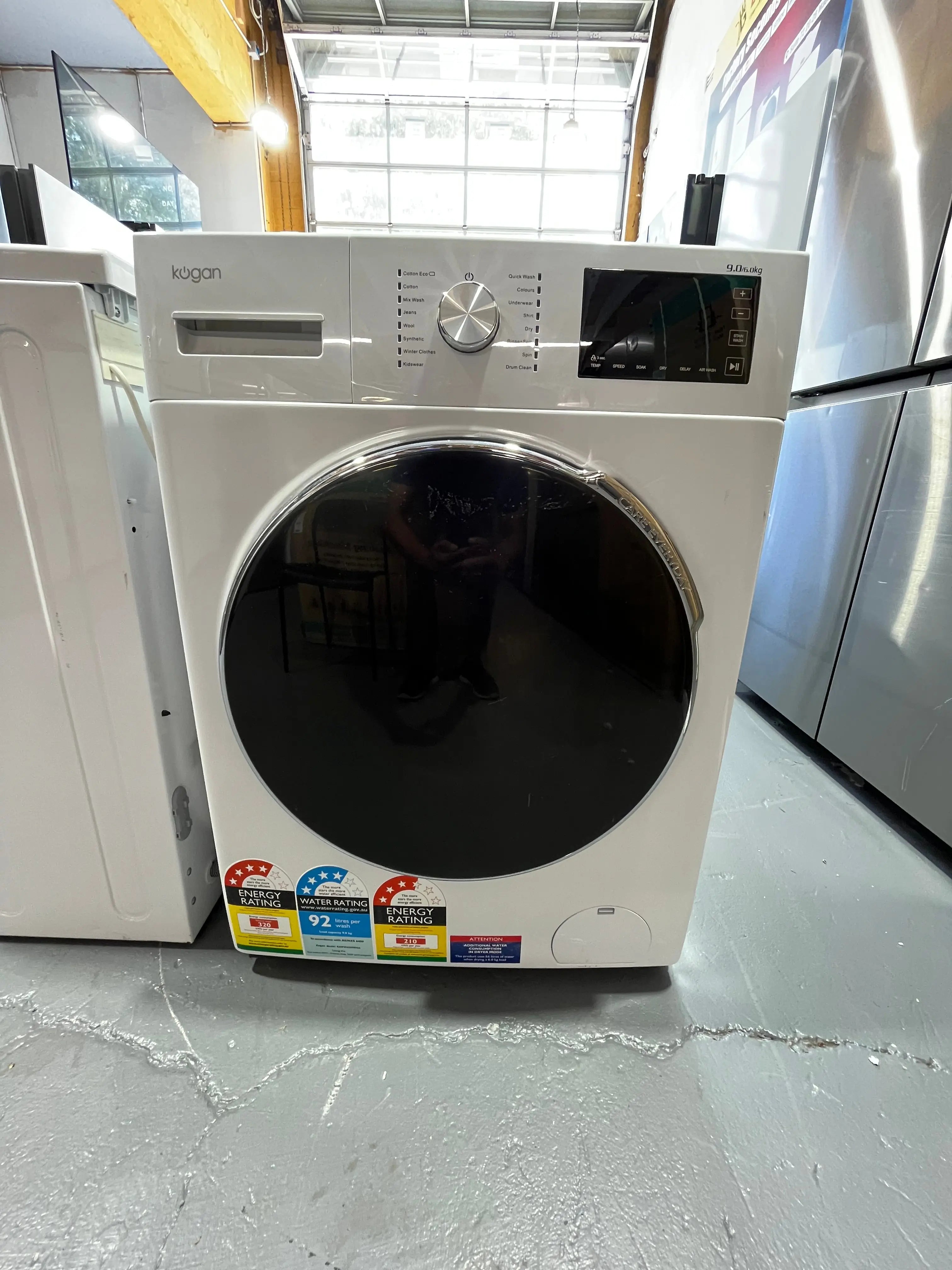 Factory second Kogan 9 kg washer dryer | ALEXANDRIA