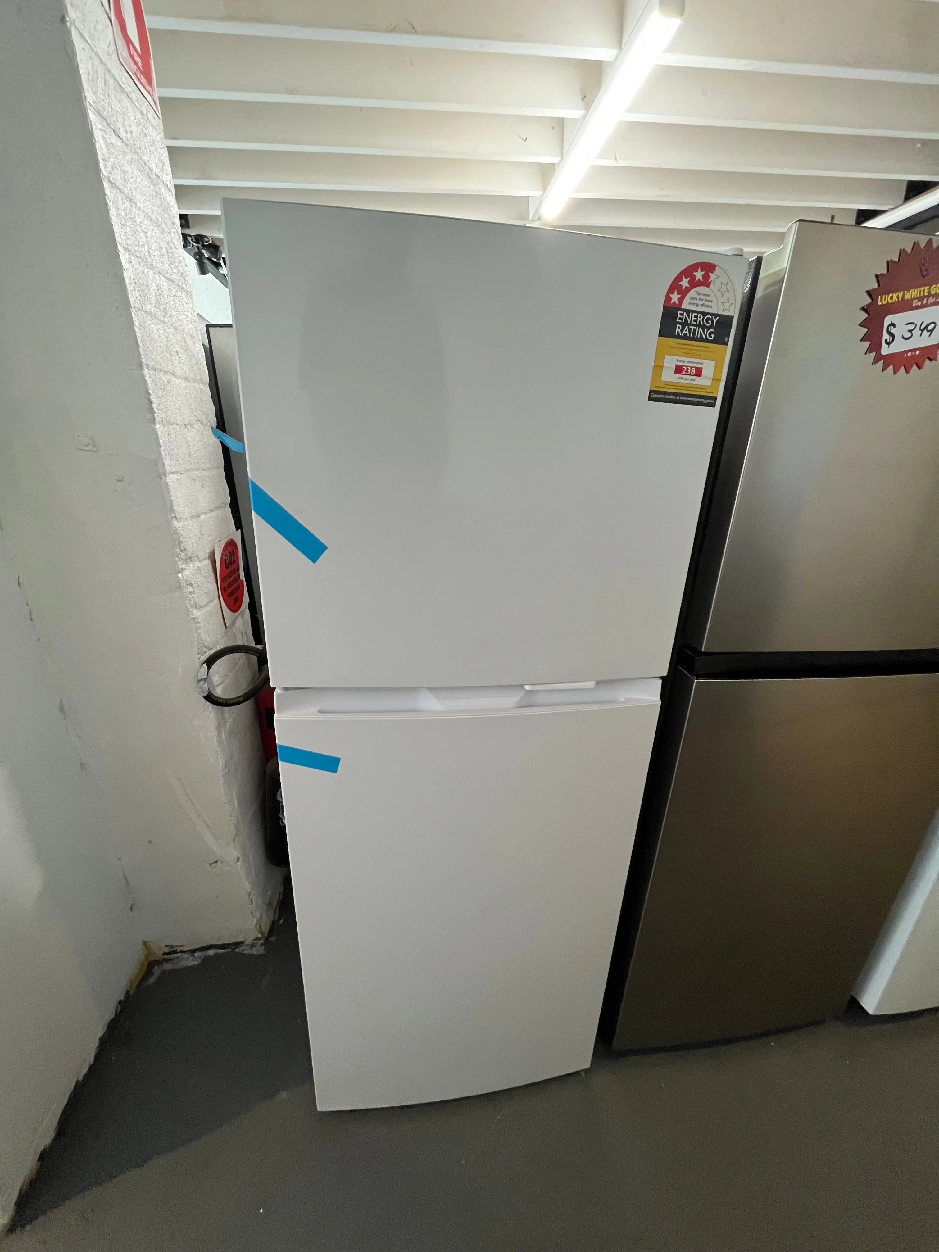 Factory second TCL 197 ltr fridge freezer | ALEXANDRIA