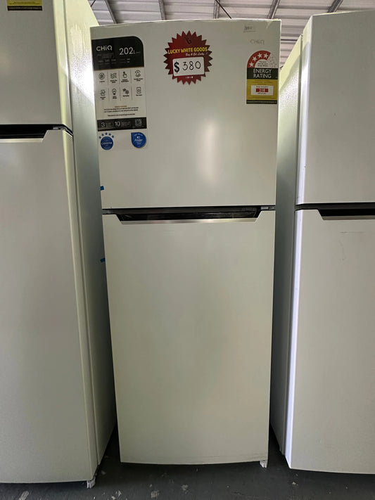 Factory seconds CHIQ 202l Fridge Freezer | BRISBANE