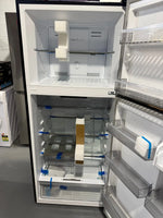 Factory seconds CHiQ 410L Top Mount Fridge CTM410NW4 – Frost Free, Inverter, White and black | ALEXANDRIA