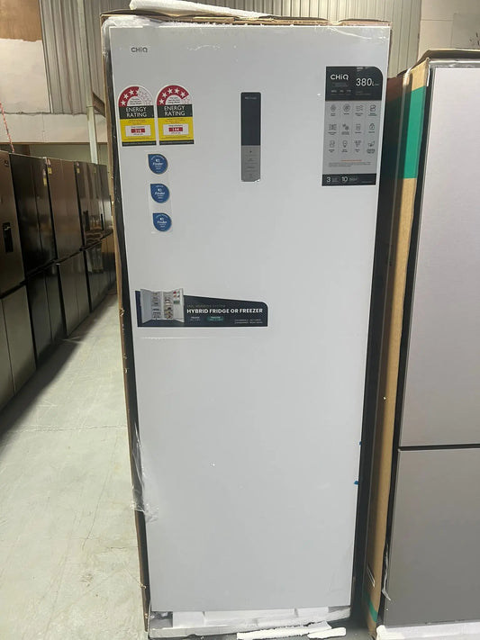 Factory seconds Chiq 380 Litres Fridge Freezer | Lucky white goods