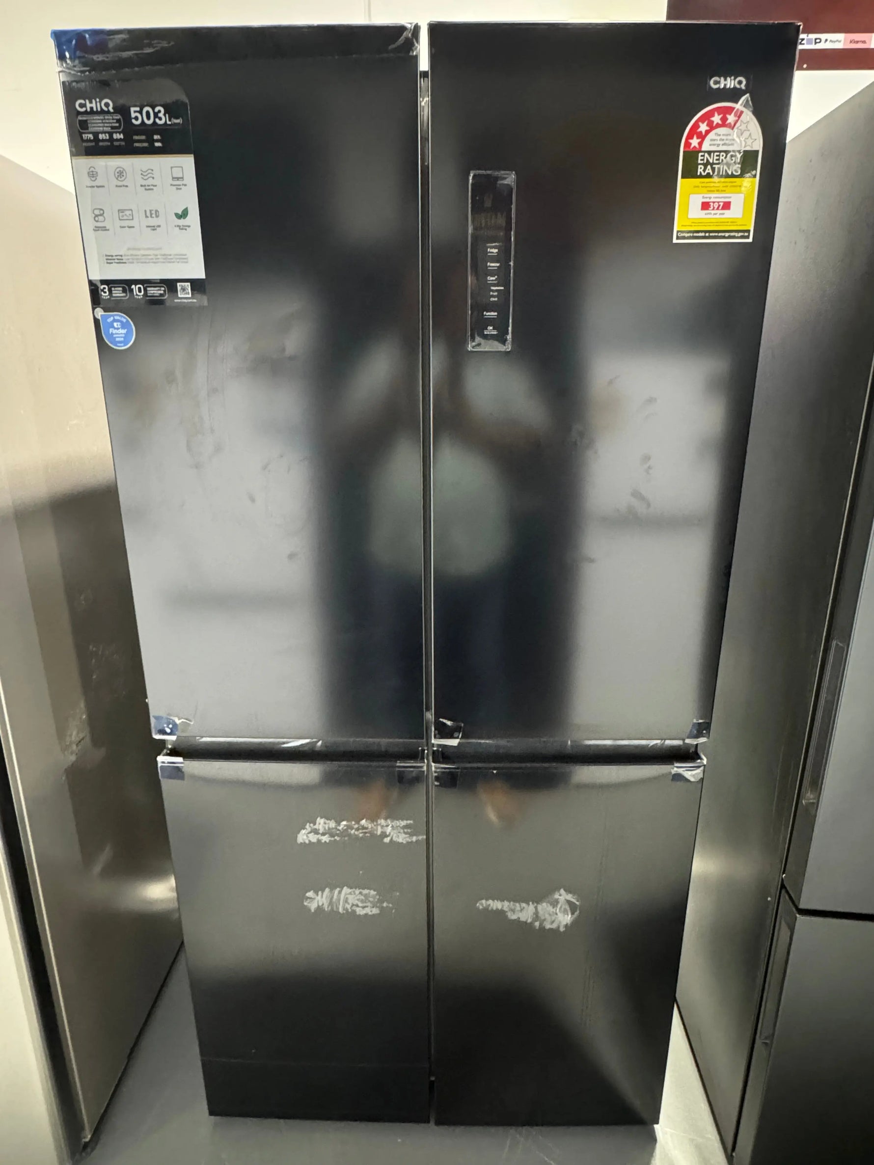 Factory seconds Chiq 503 litres fridge freezer | PERTH