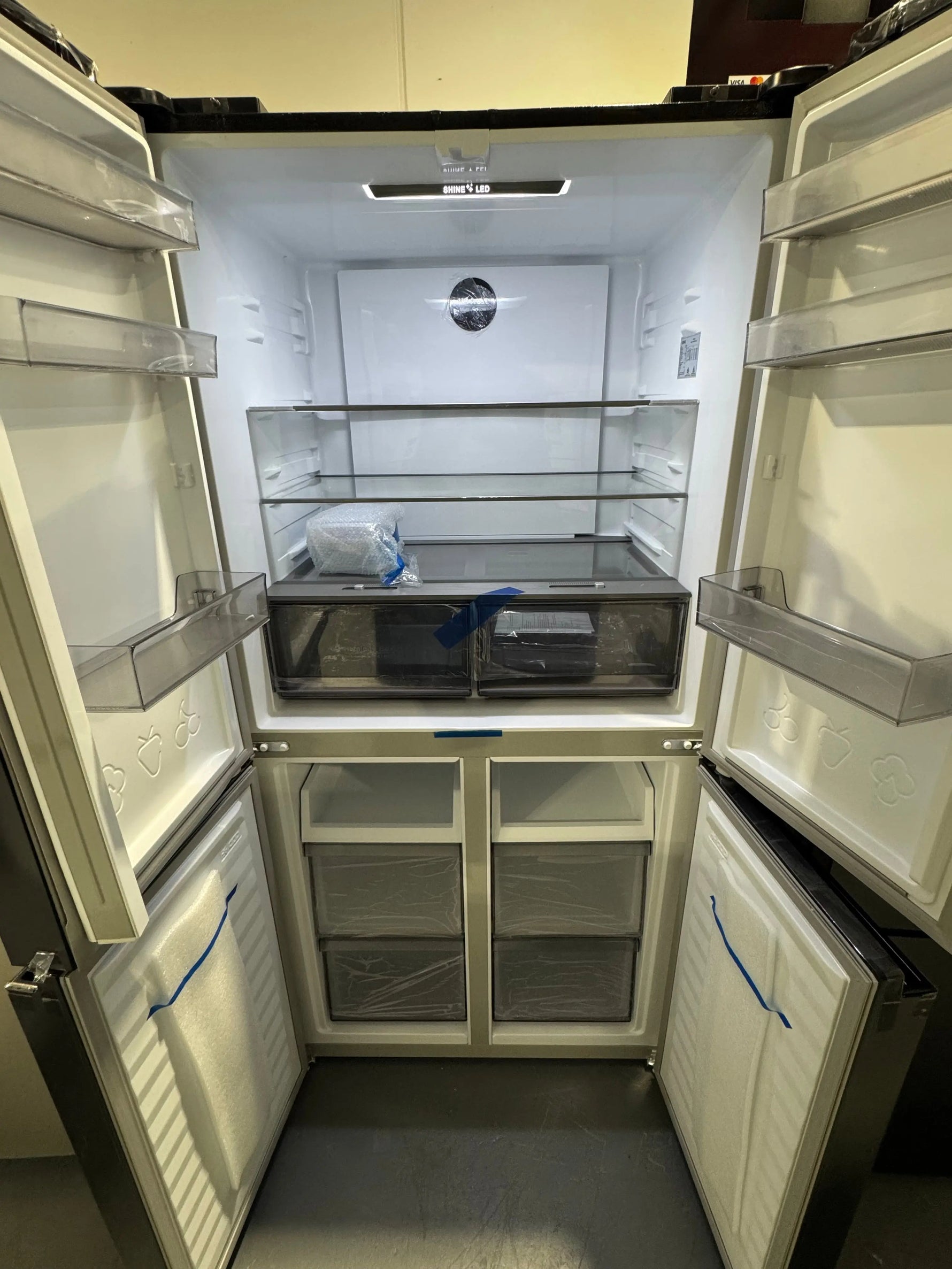 Factory seconds Chiq 503 litres fridge freezer | PERTH