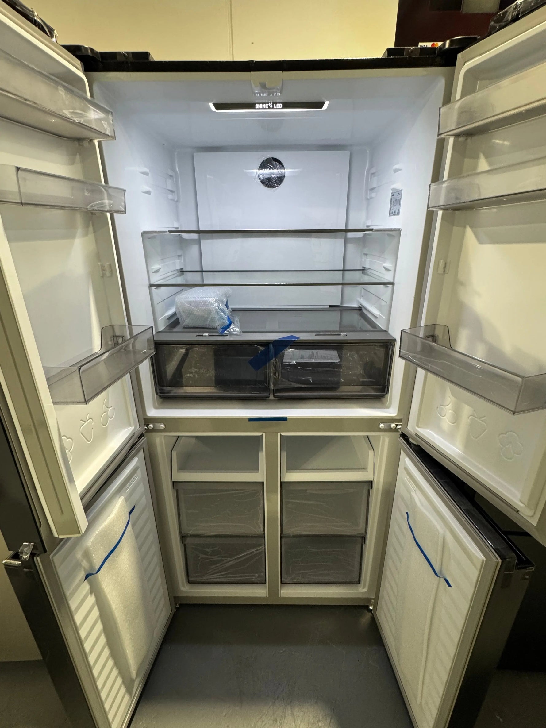 Factory seconds Chiq 503 litres fridge freezer | PERTH