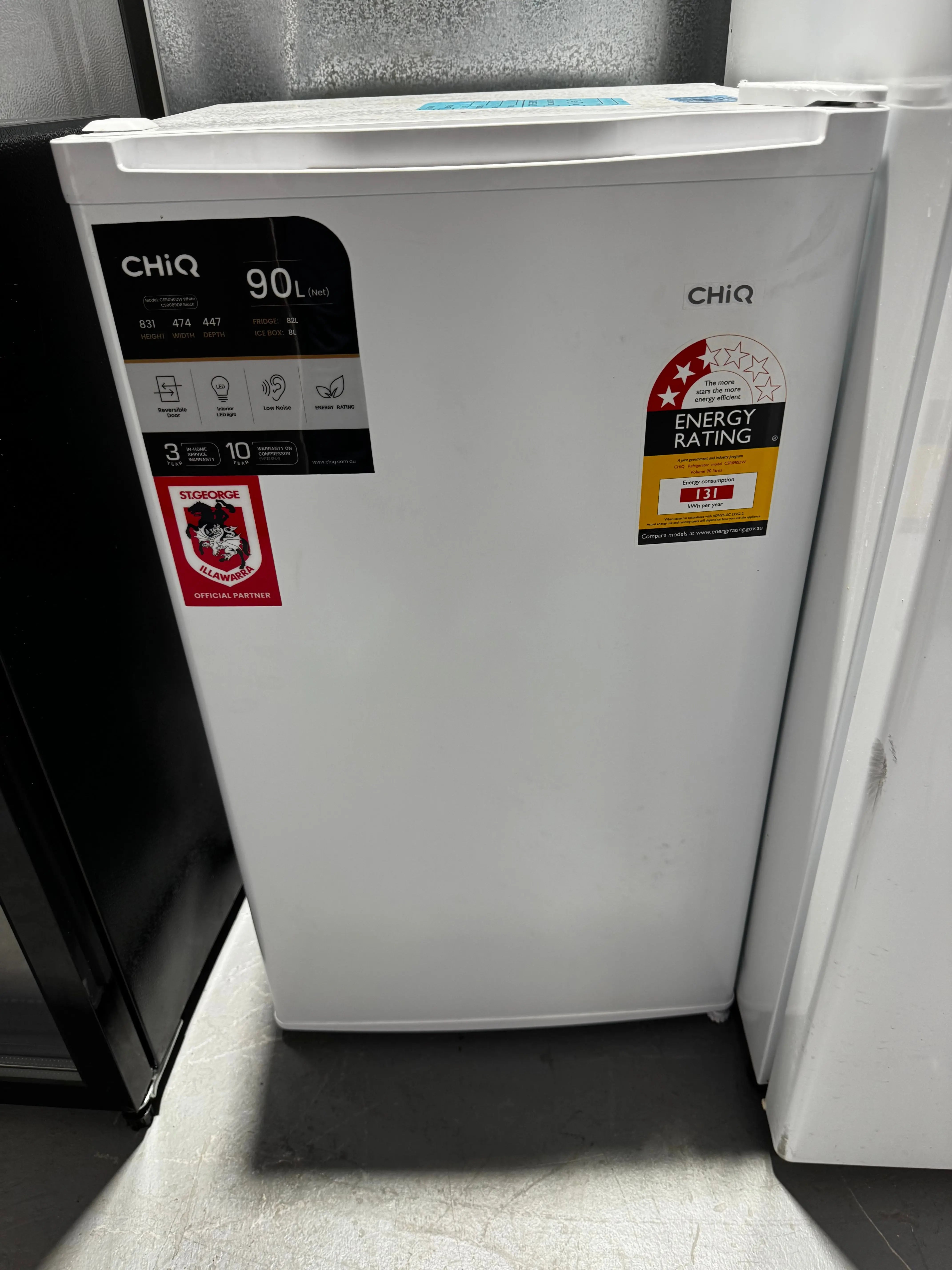 Factory seconds Chiq 90 litres Bar fridge | PERTH
