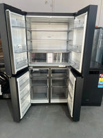 Factory seconds Haier 623 Litres Quad Fridge Freezer HRF680ypc and Haier 15 Place settings Dishwasher HDW15F3BI | ADELAIDE