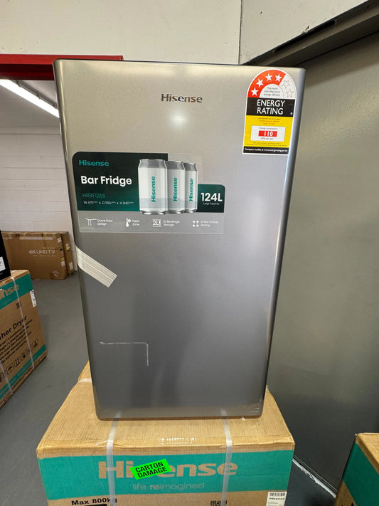 Factory seconds Hisense 124 litres Bar fridge | SYDNEY