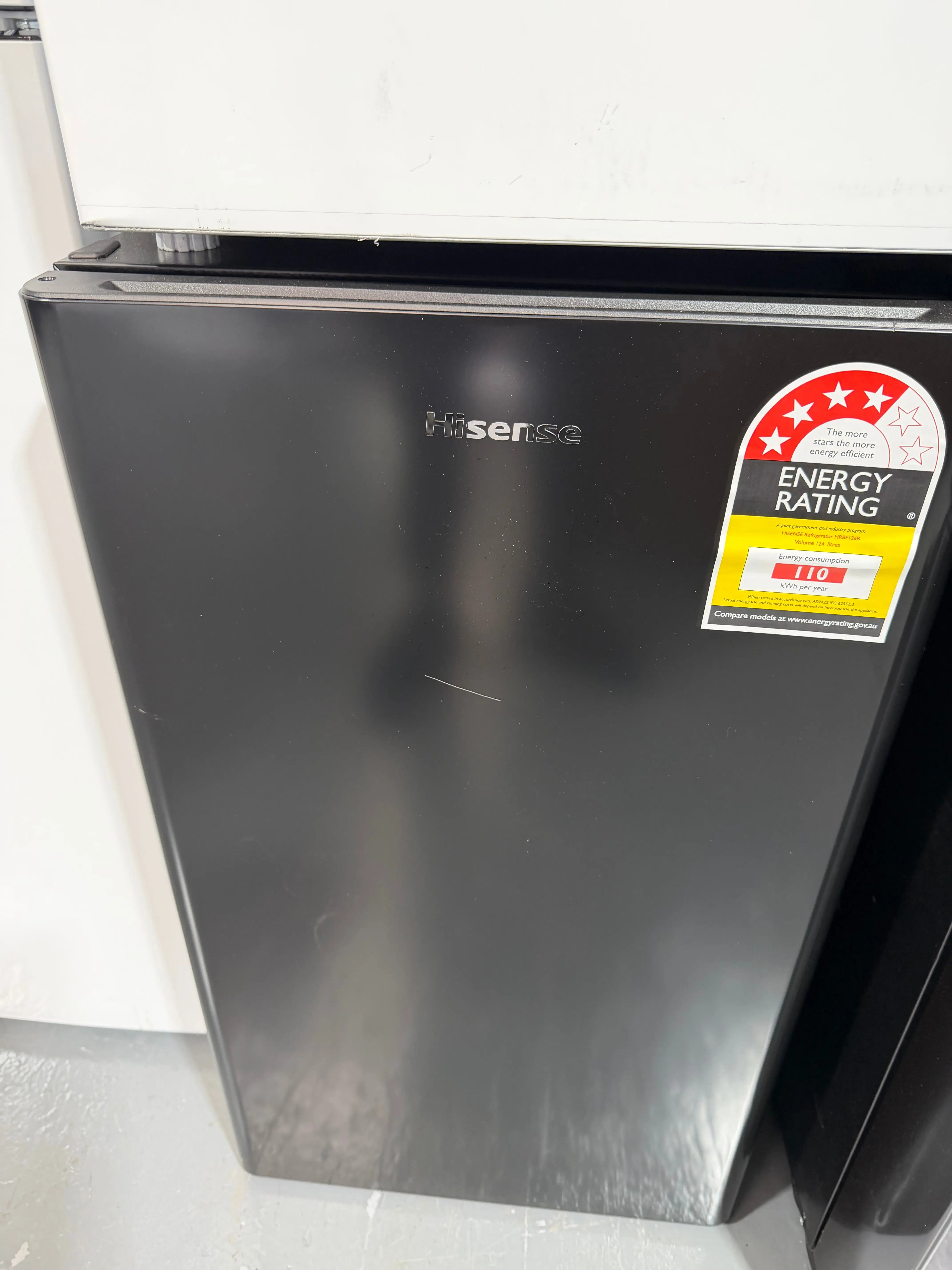 Factory seconds Hisense 124 ltr Bar fridge