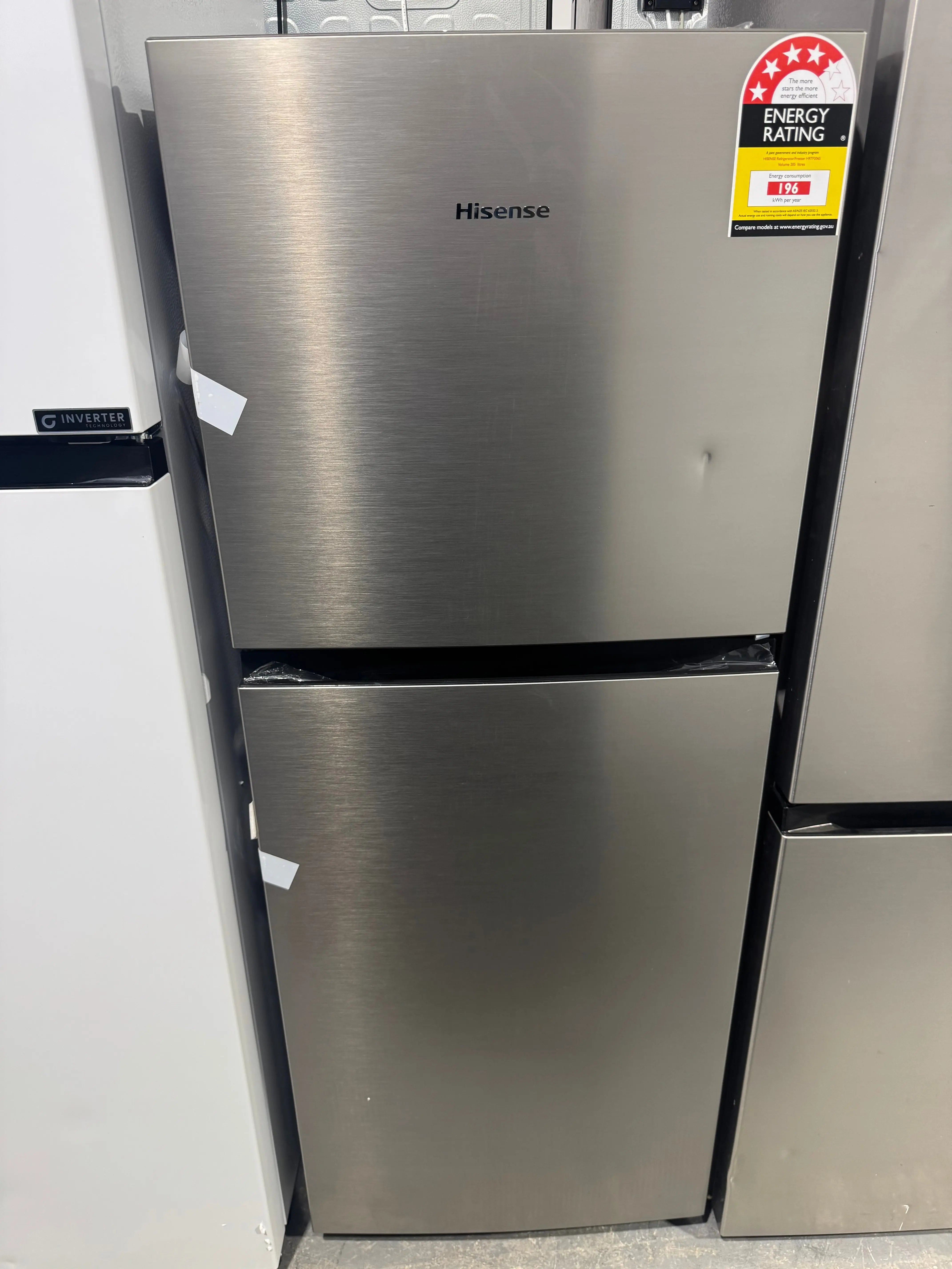 Factory seconds Hisense 205 litres fridge freezer | PERTH
