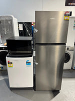 Factory seconds Hisense 326 litres fridge freezer, refurbished TCL 8kg washer and 32 litres Panasonic microwave | PERTH