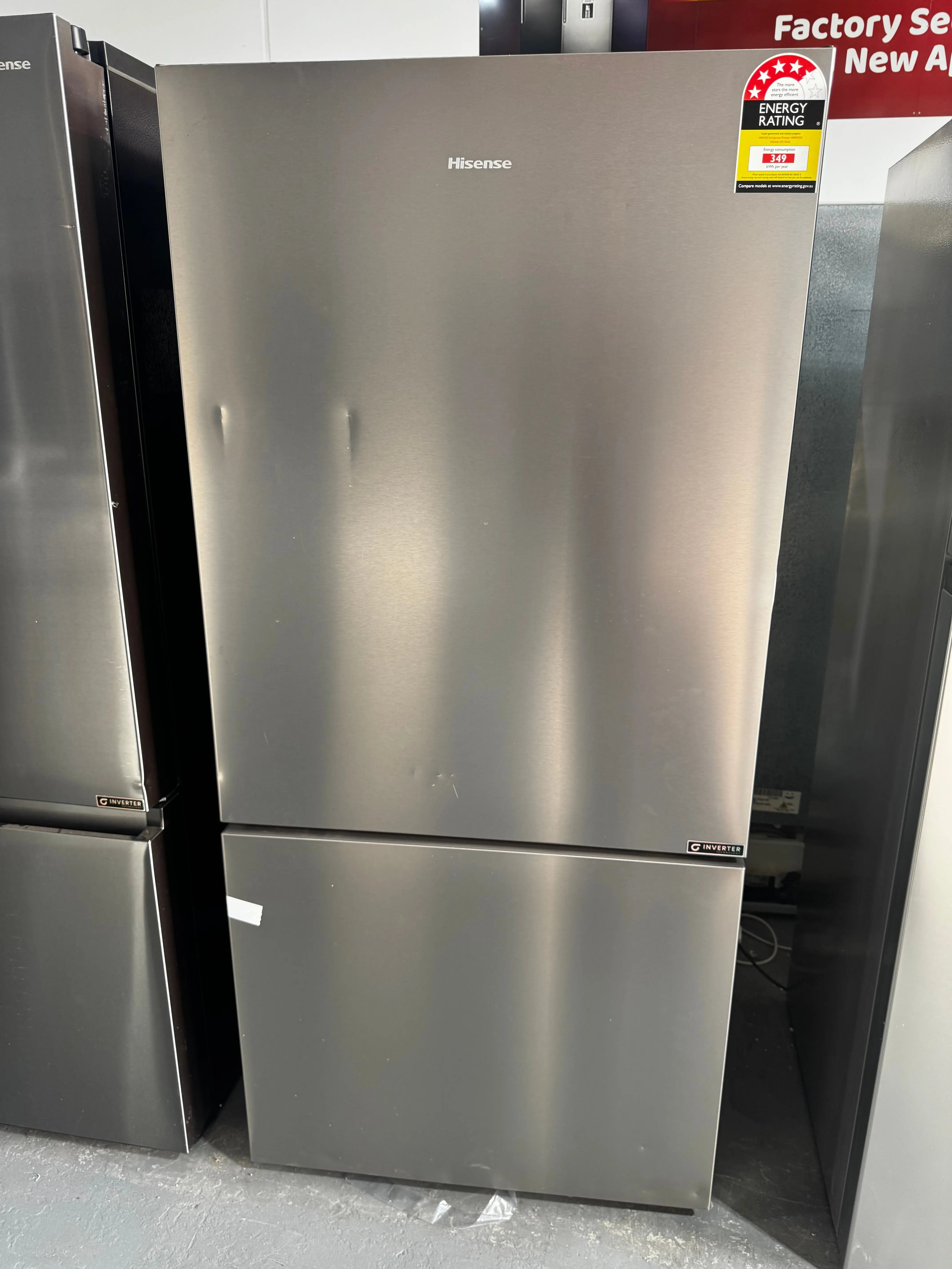 Factory seconds Hisense 503 litres fridge freezer | PERTH
