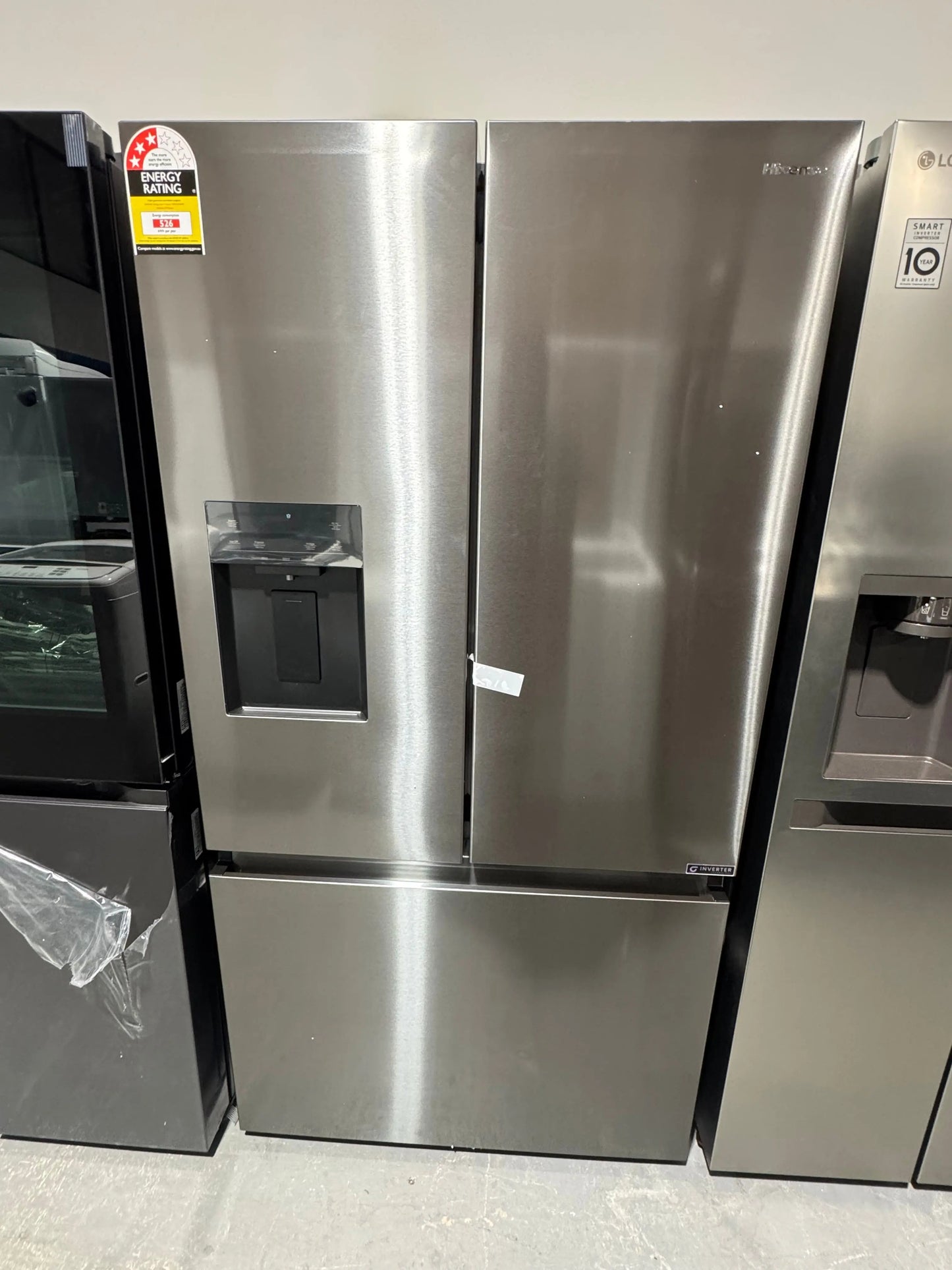 Factory seconds Hisense 634 litres fridge freezer | PERTH