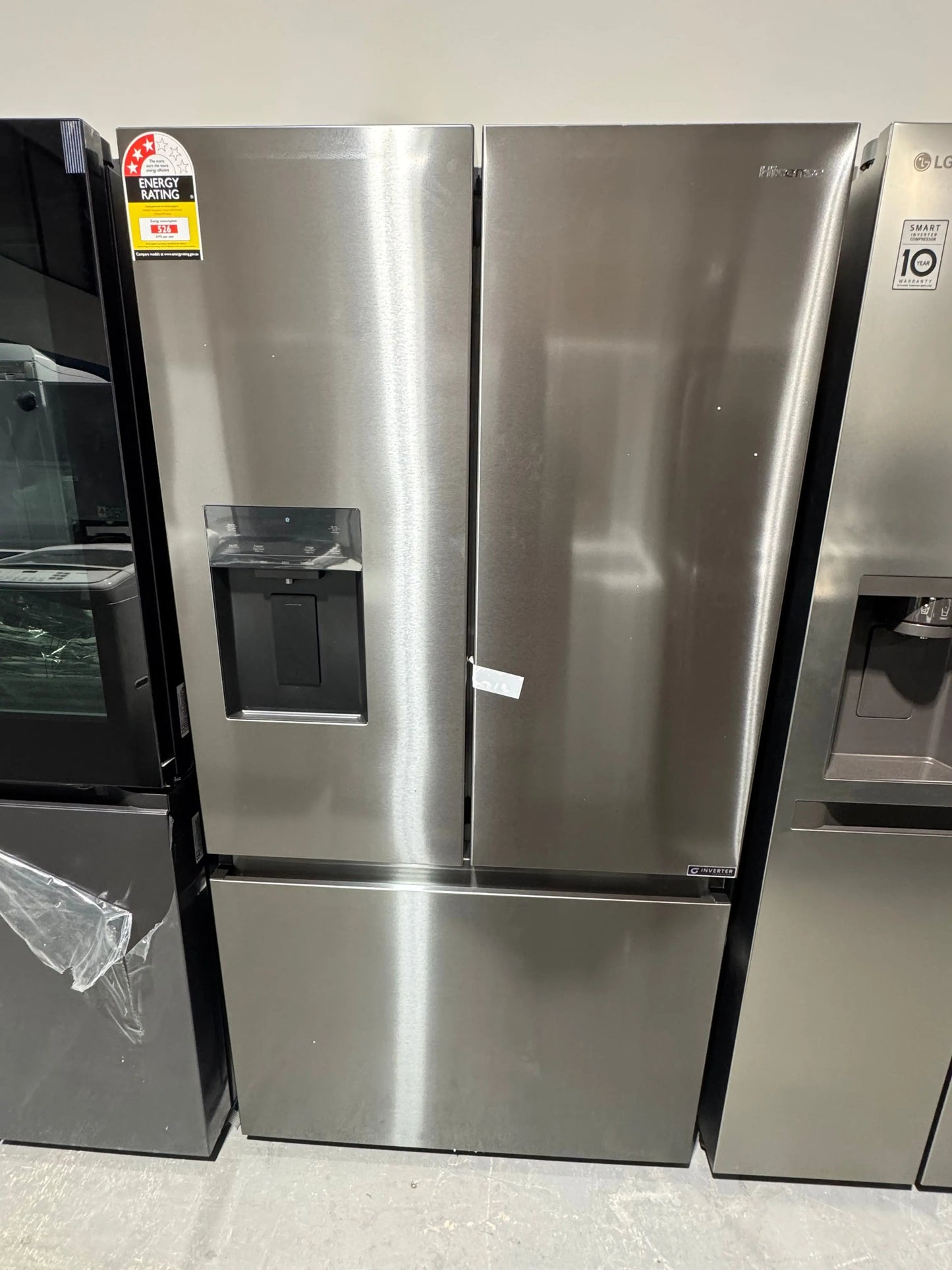 Factory seconds Hisense 634 litres fridge freezer | PERTH