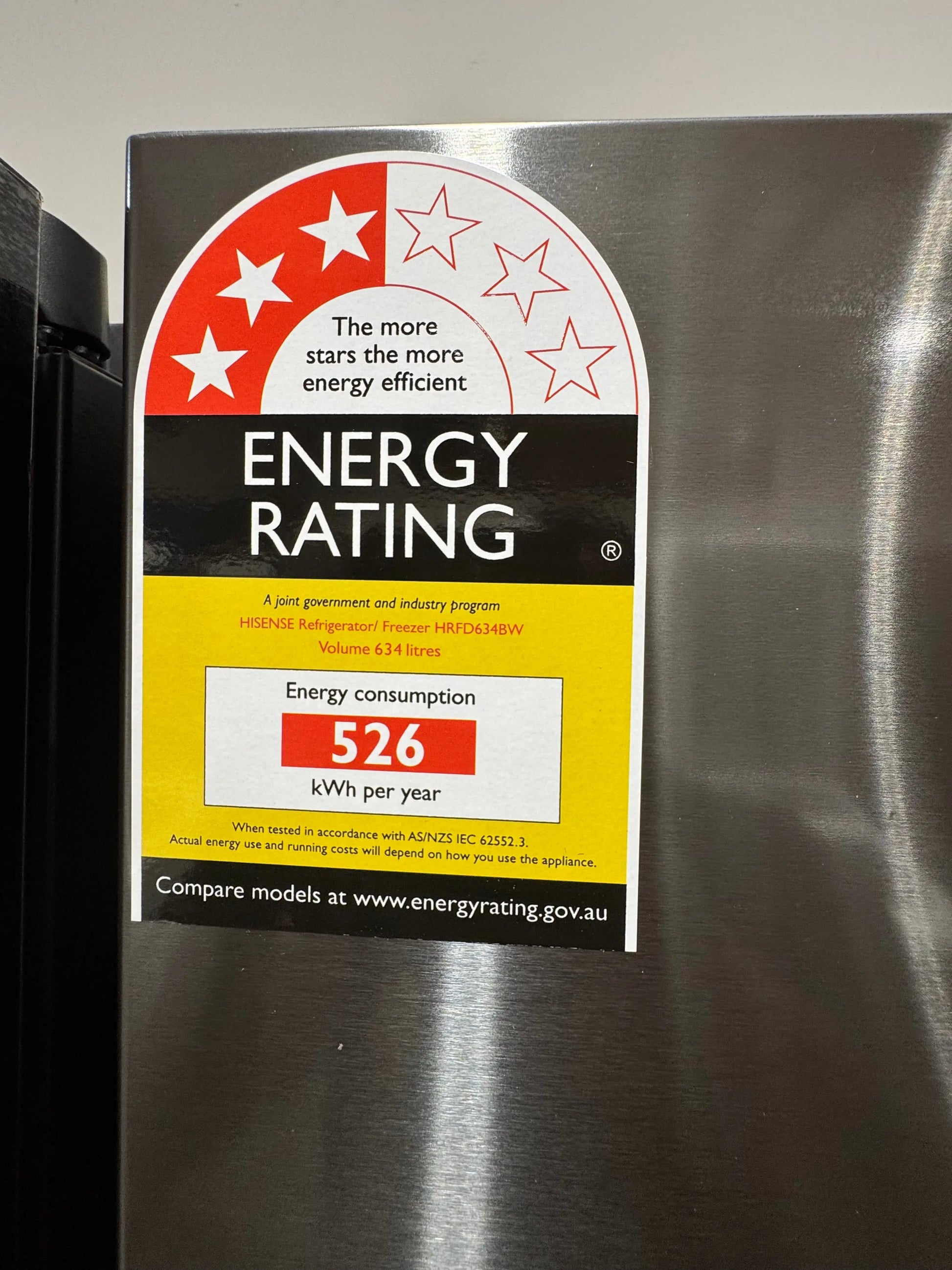 Factory seconds Hisense 634 litres fridge freezer | PERTH