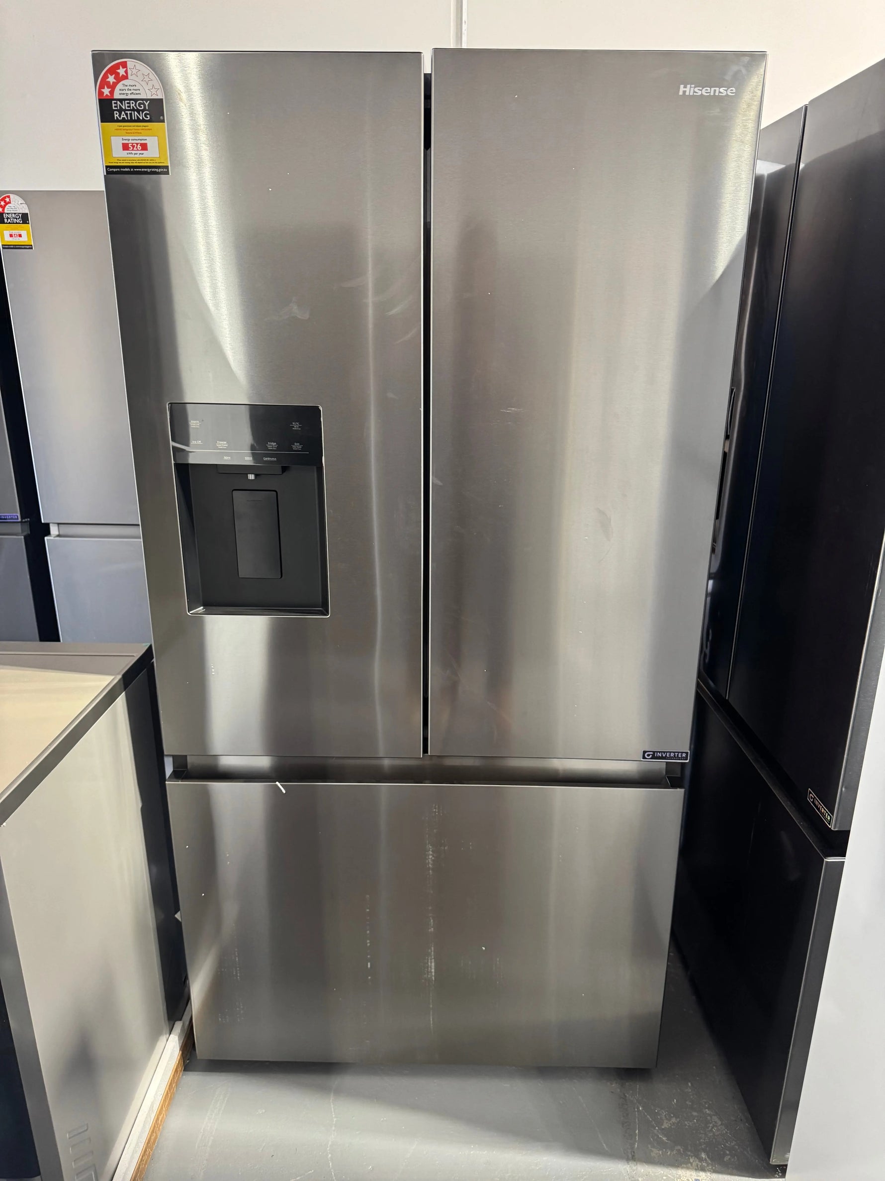 Factory seconds Hisense 634 litres fridge freezer | PERTH