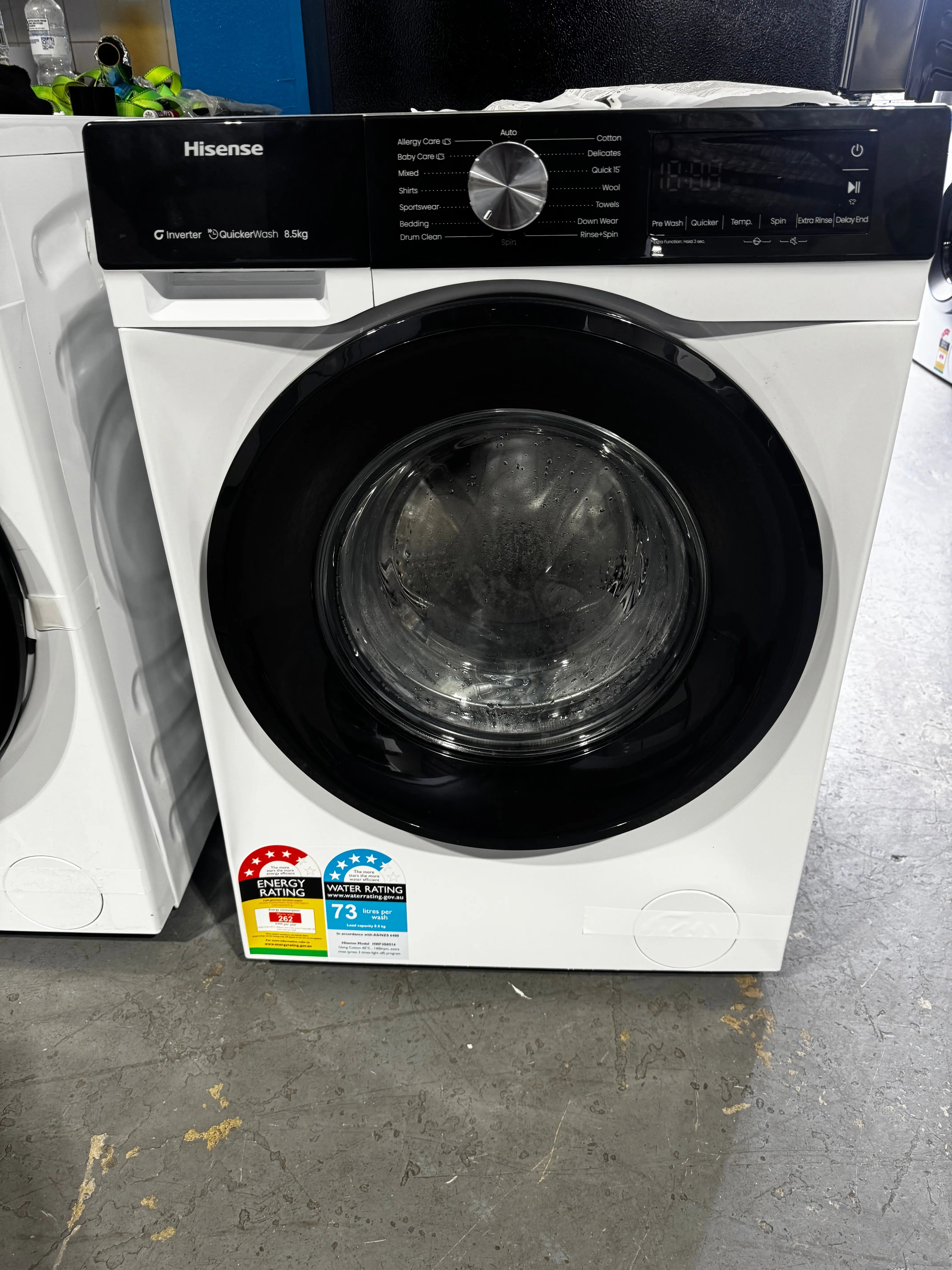 Factory seconds Hisense 8.5kg washing machine | PERTH