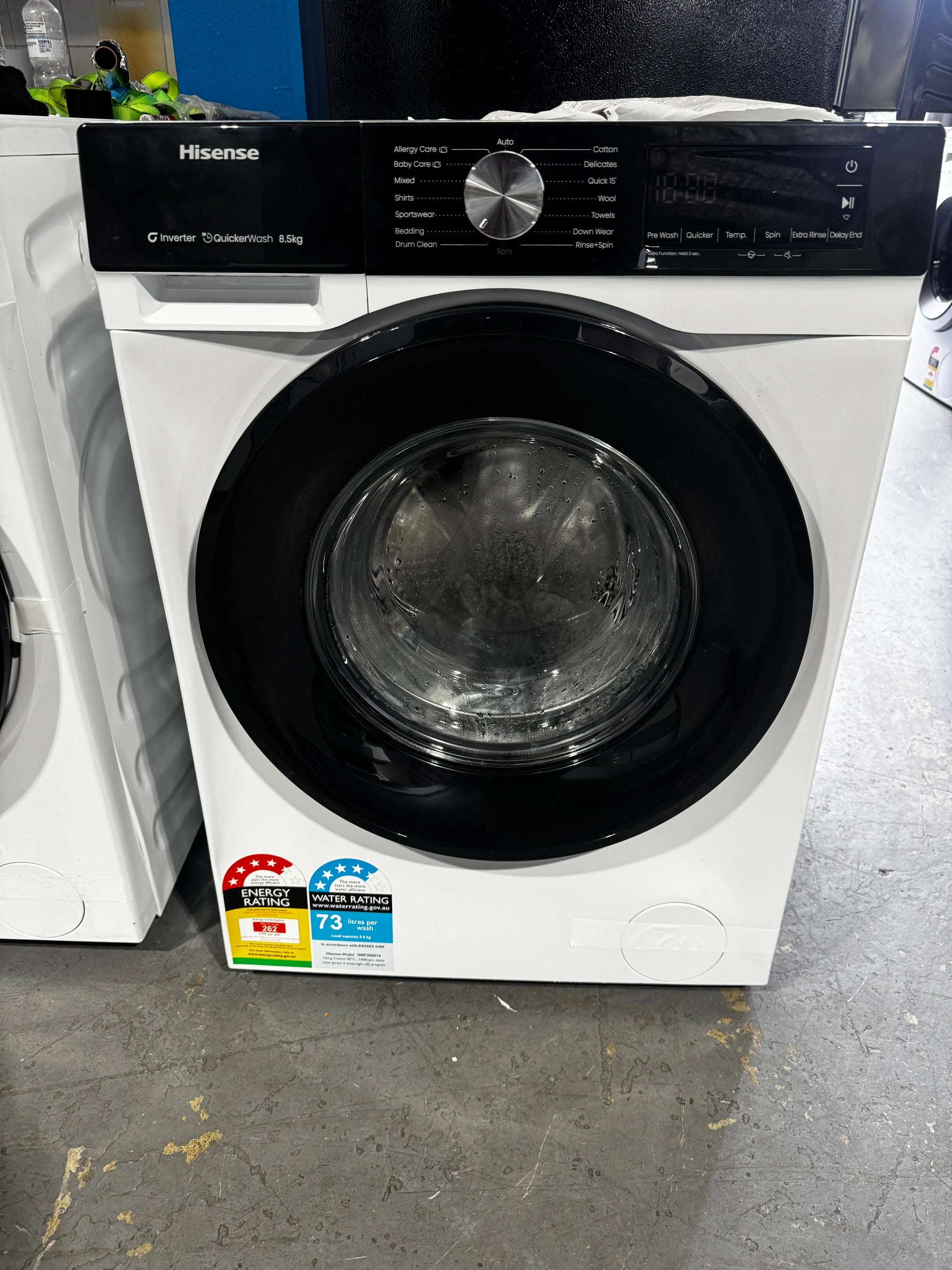Factory seconds Hisense 8.5kg washing machine | PERTH