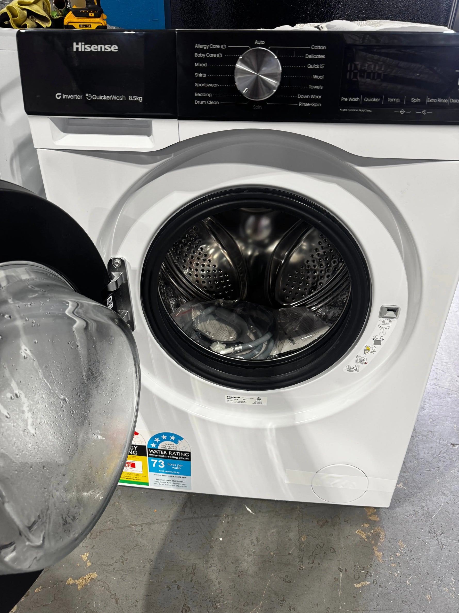 Factory seconds Hisense 8.5kg washing machine | PERTH