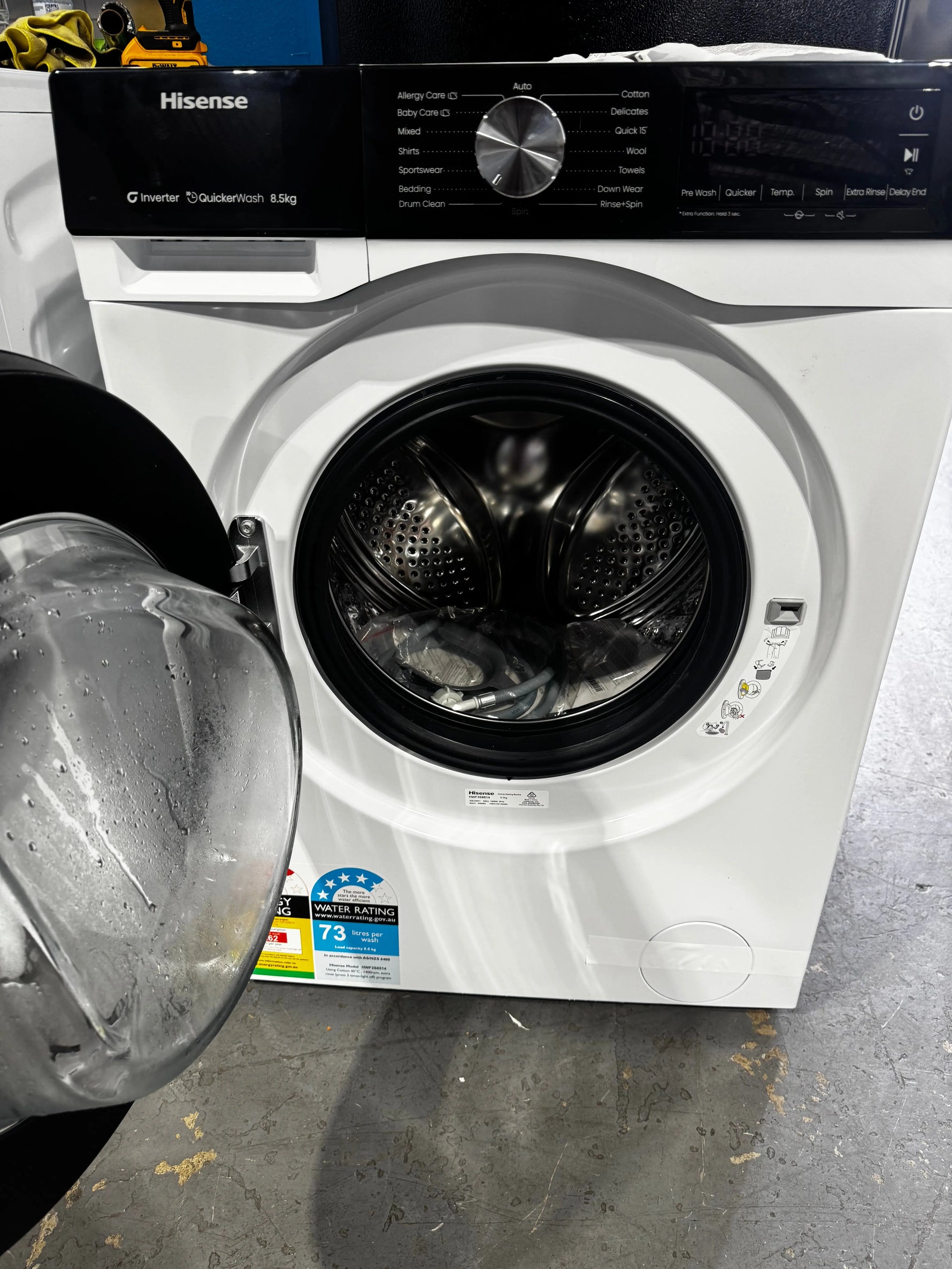 Factory seconds Hisense 8.5kg washing machine | PERTH