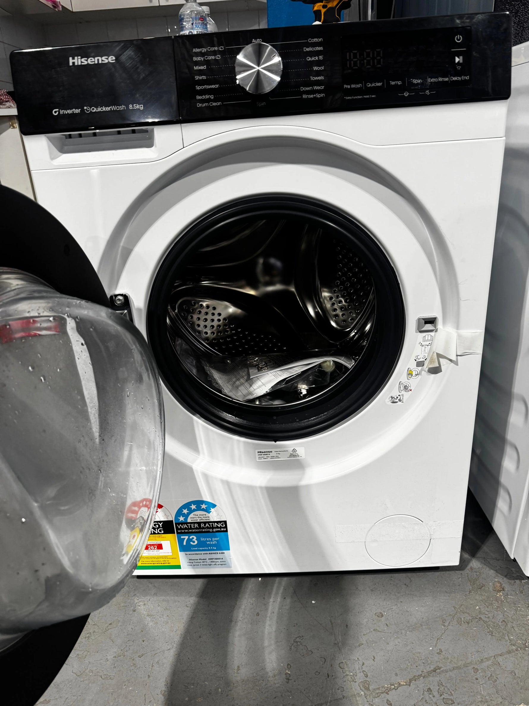 Factory seconds Hisense 8.5kg washing machine | PERTH