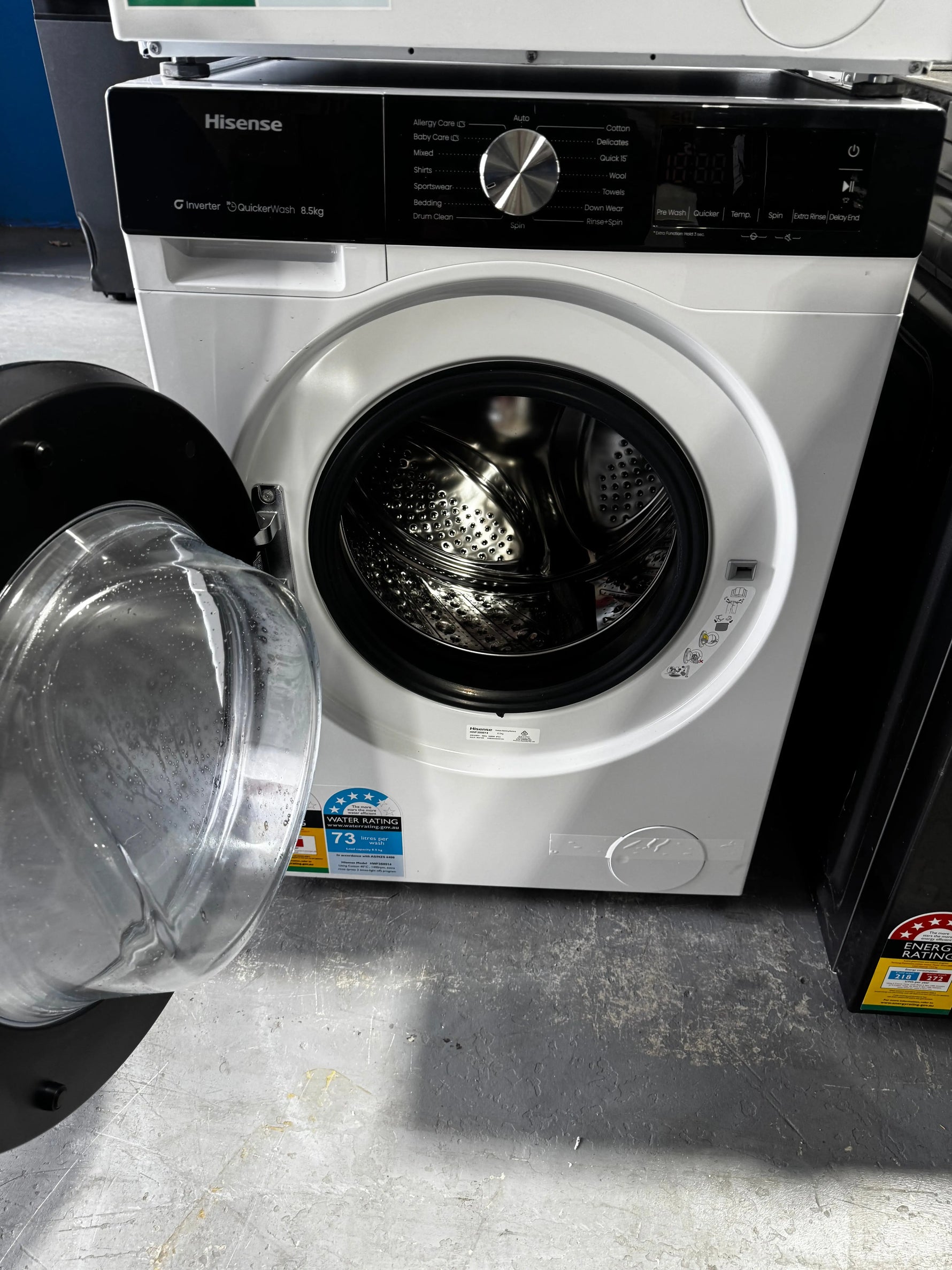 Factory seconds Hisense 8.5kg washing machine | PERTH
