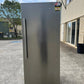 Factory  seconds Hisense HRVF384S 384L Single Door Fridge or Freezer Hybrid (Brushed Steel) | BRISBANE