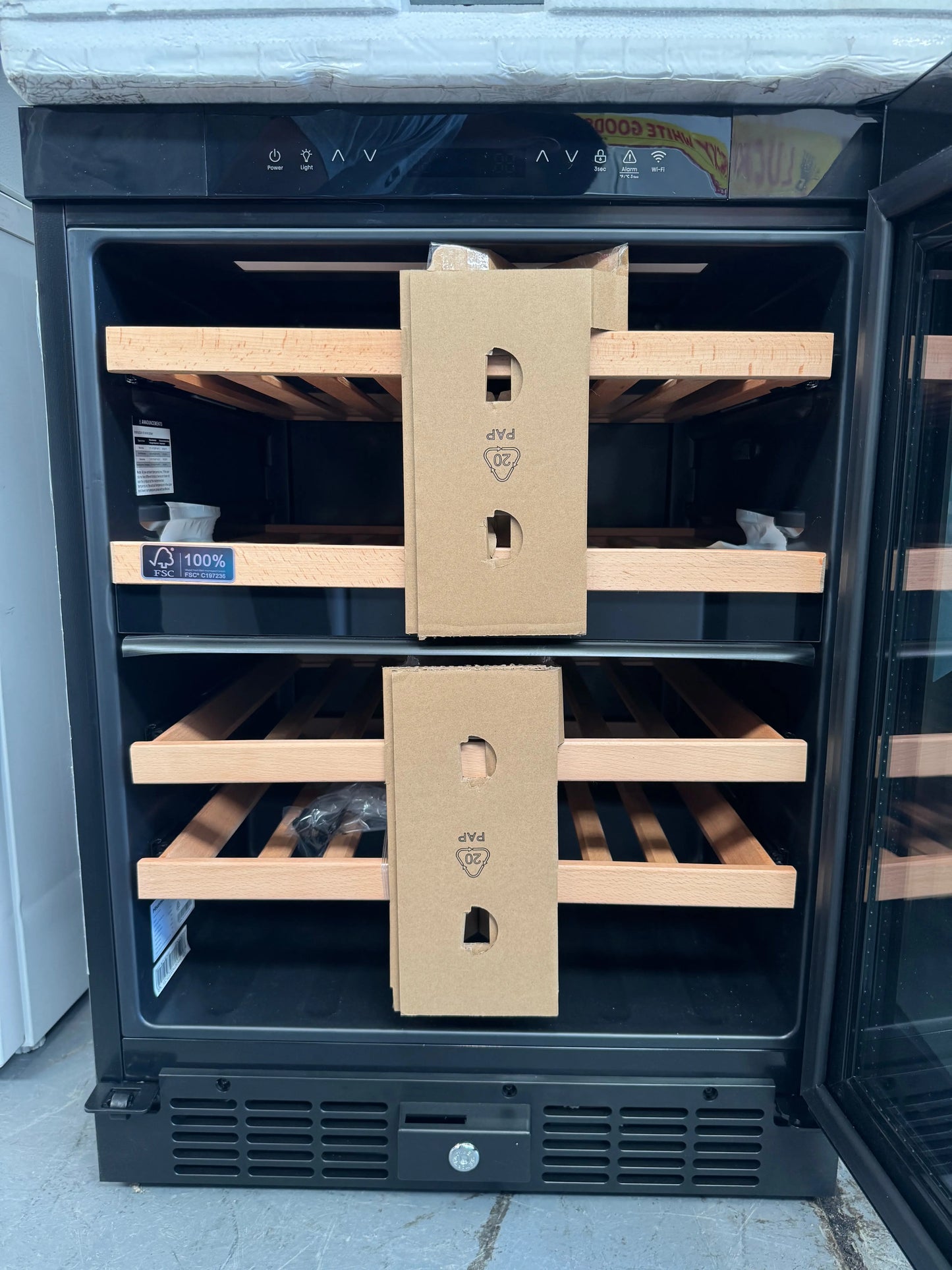 Factory seconds Hisense wine cooler 46 bottles (box opened) | SYDNEY