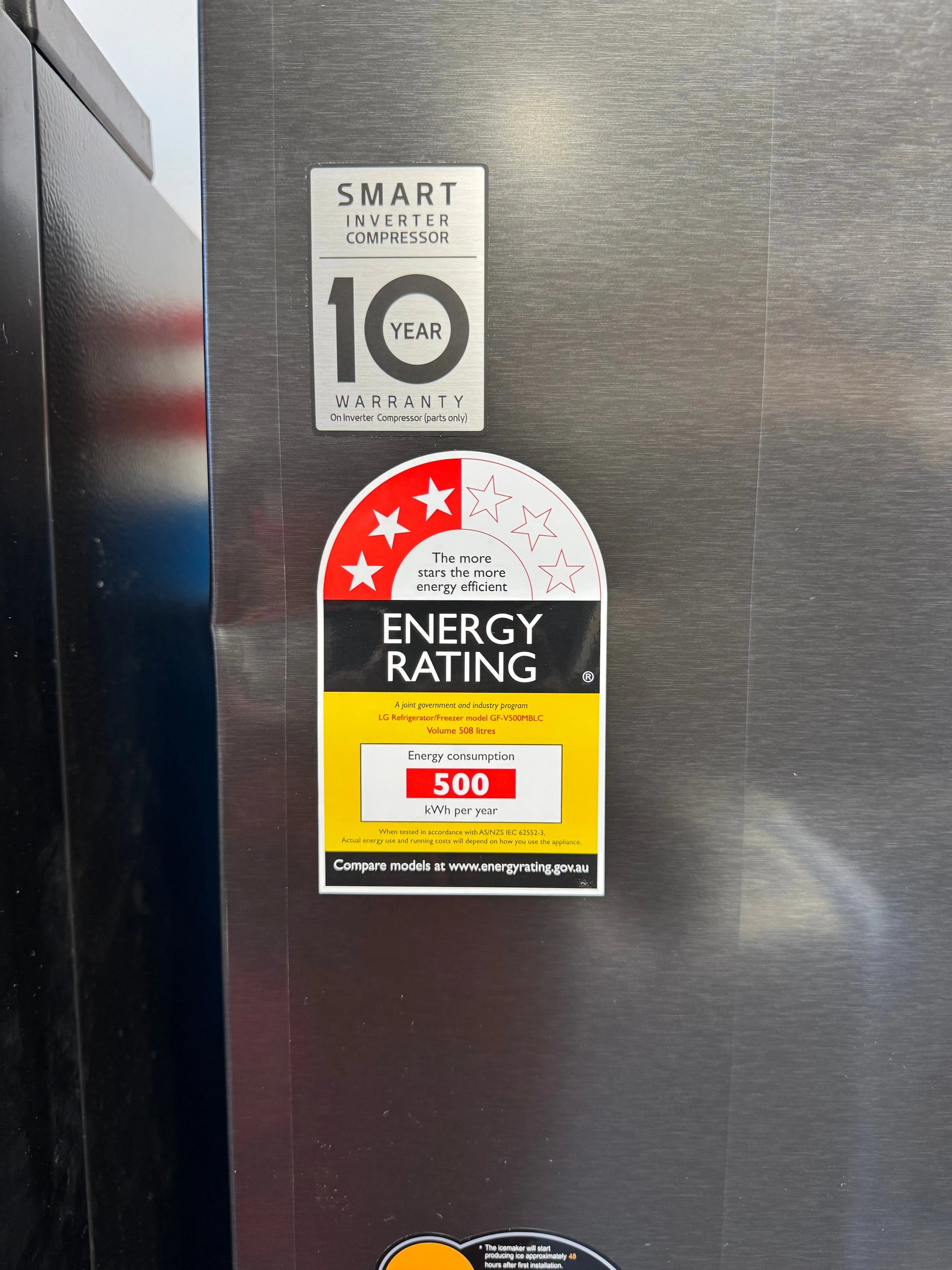 Factory seconds LG 508 litres Insta view fridge freezer with 1 year warranty | PERTH