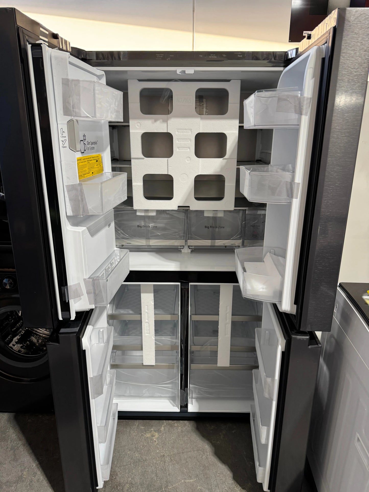 Factory seconds LG 636 fridge freezer, refurbished LG 15 place setting Dishwasher and refurbished LG 9kg washing machine | PERTH