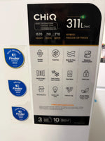 Factory seconds chiq 311 liters upright freezer hybrid fridge or freezer | ALEXANDRIA