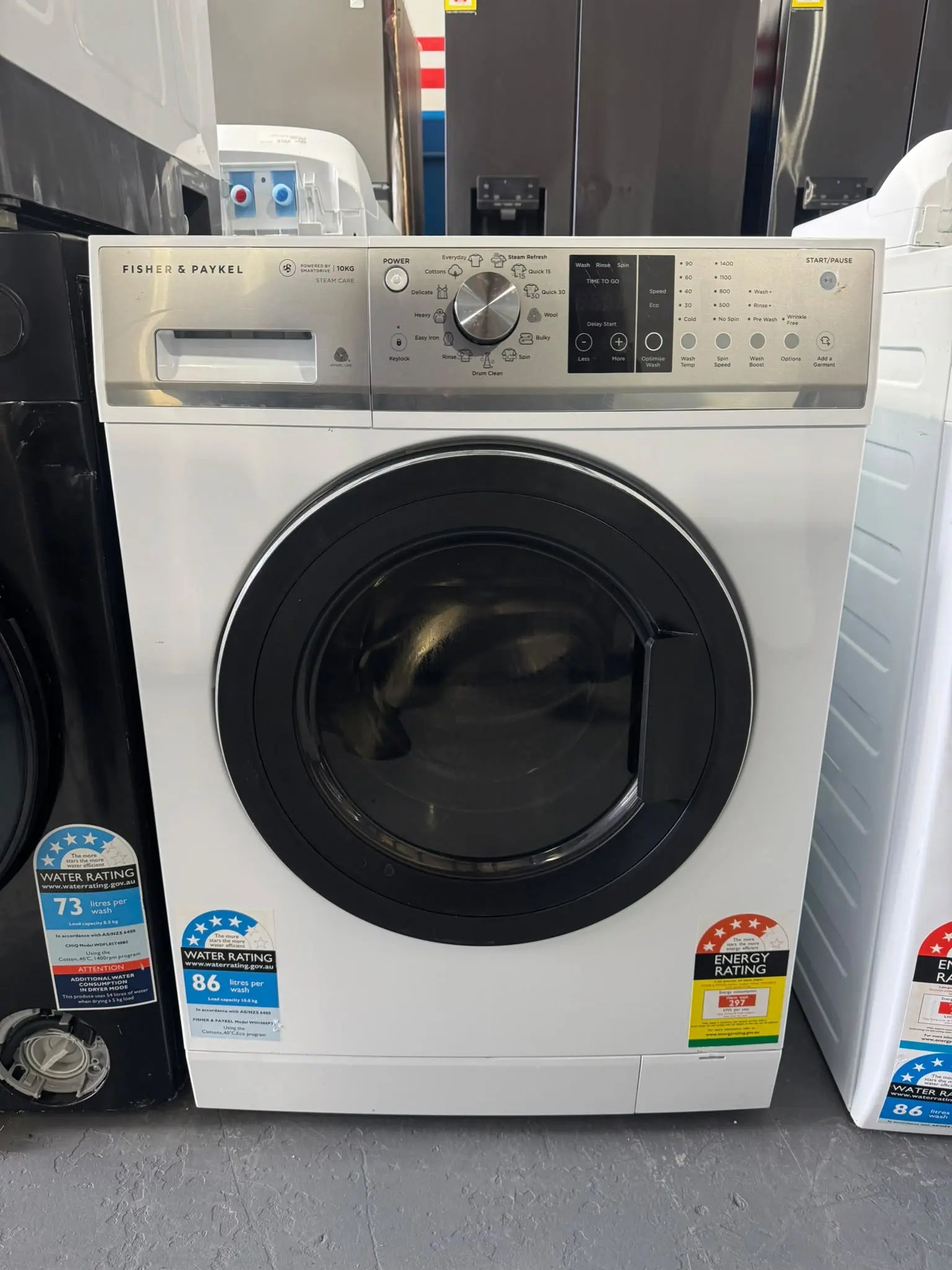 Fisher & Paykel 10kg Refurbished Front Load Washer | PERTH