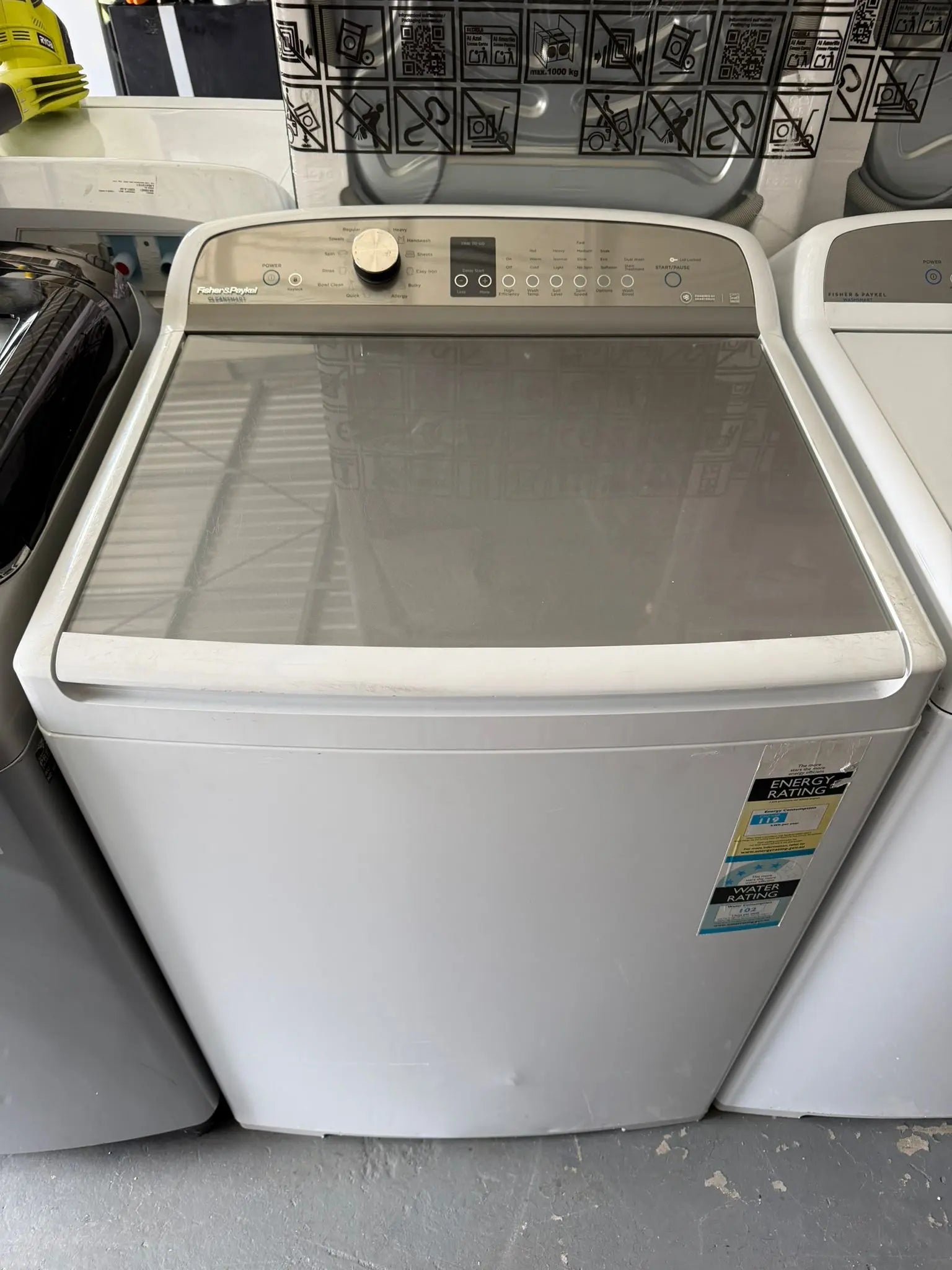 Fisher & Paykel 10kg Top Load Washing Machine – Refurbished | BRISBANE