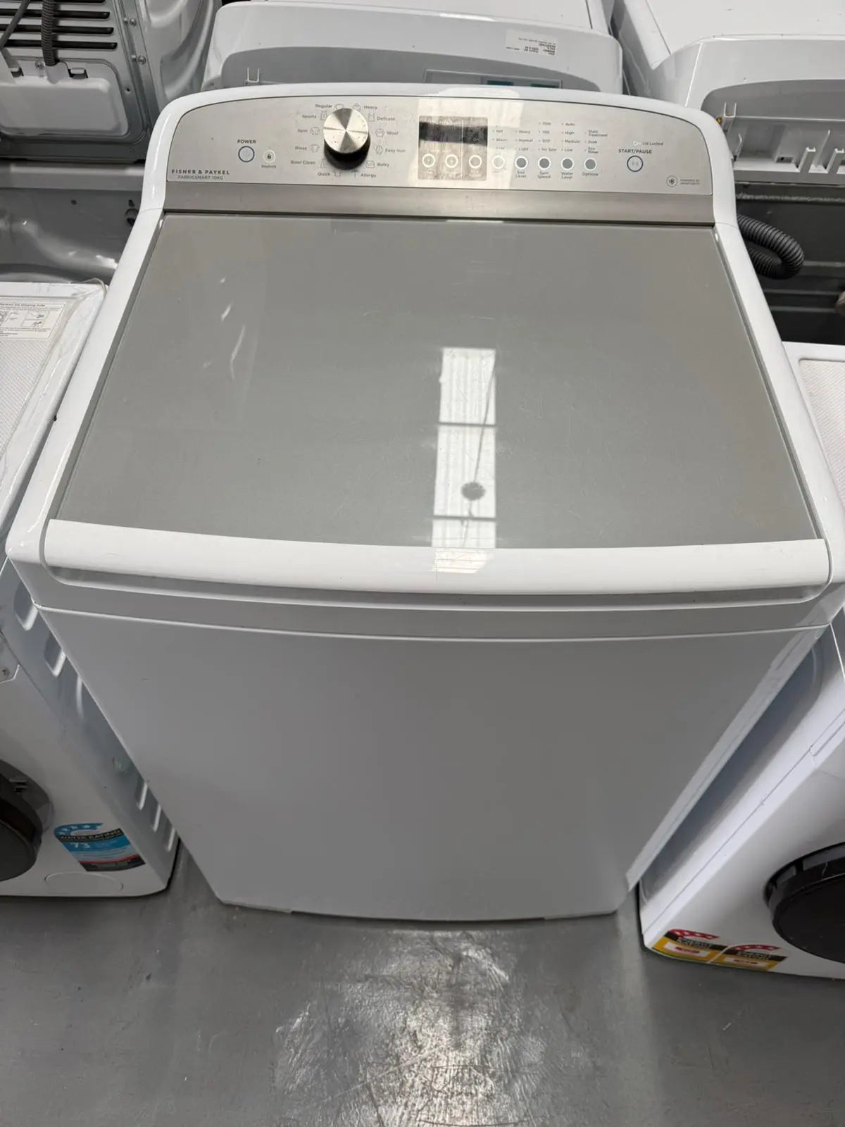 Fisher & Paykel 10kg Top Load Washing Machine – Refurbished | MELBOURNE