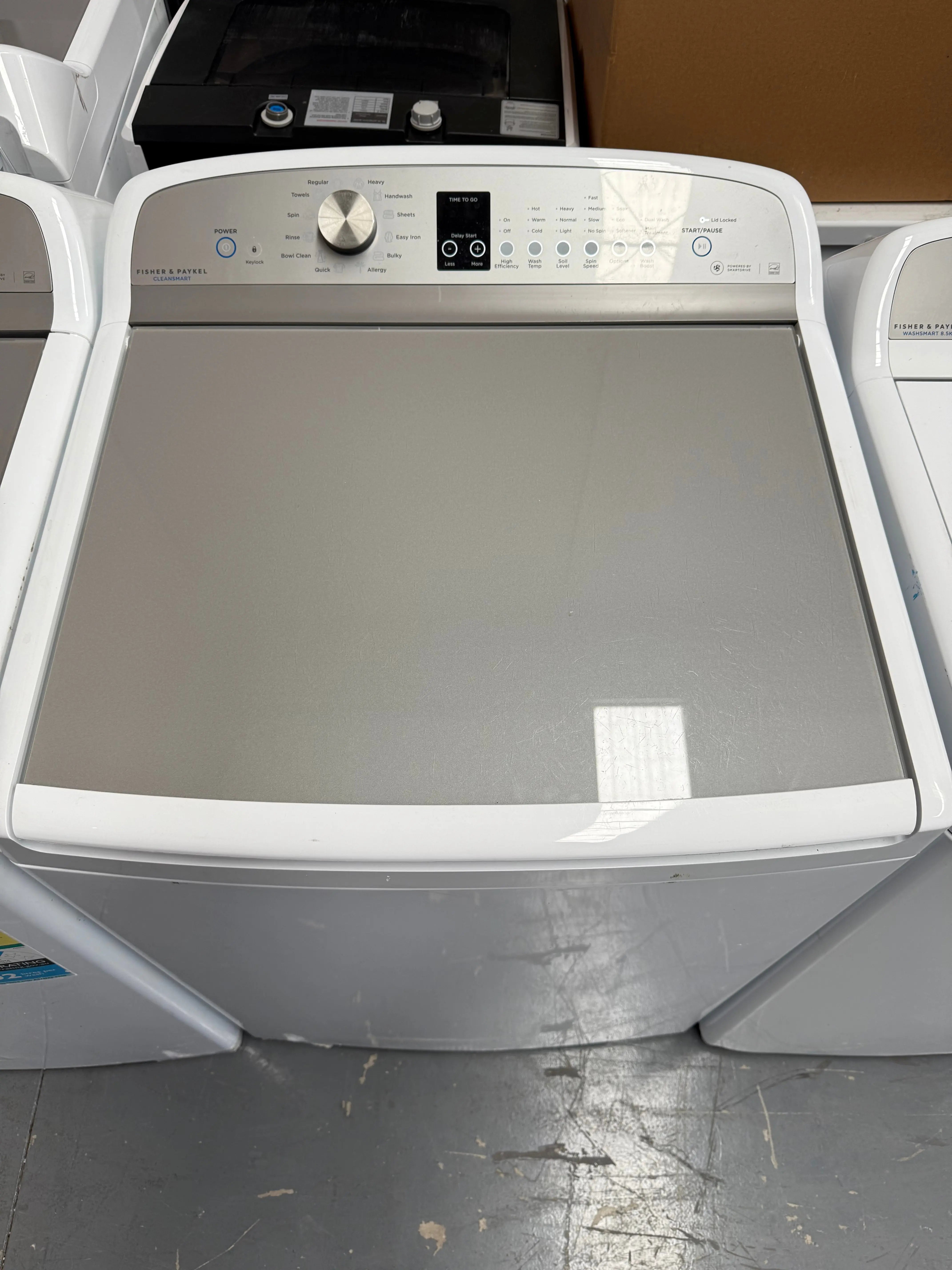 Fisher & Paykel 10kg Top Load Washing Machine – Refurbished | WL1068P | MELBOURNE