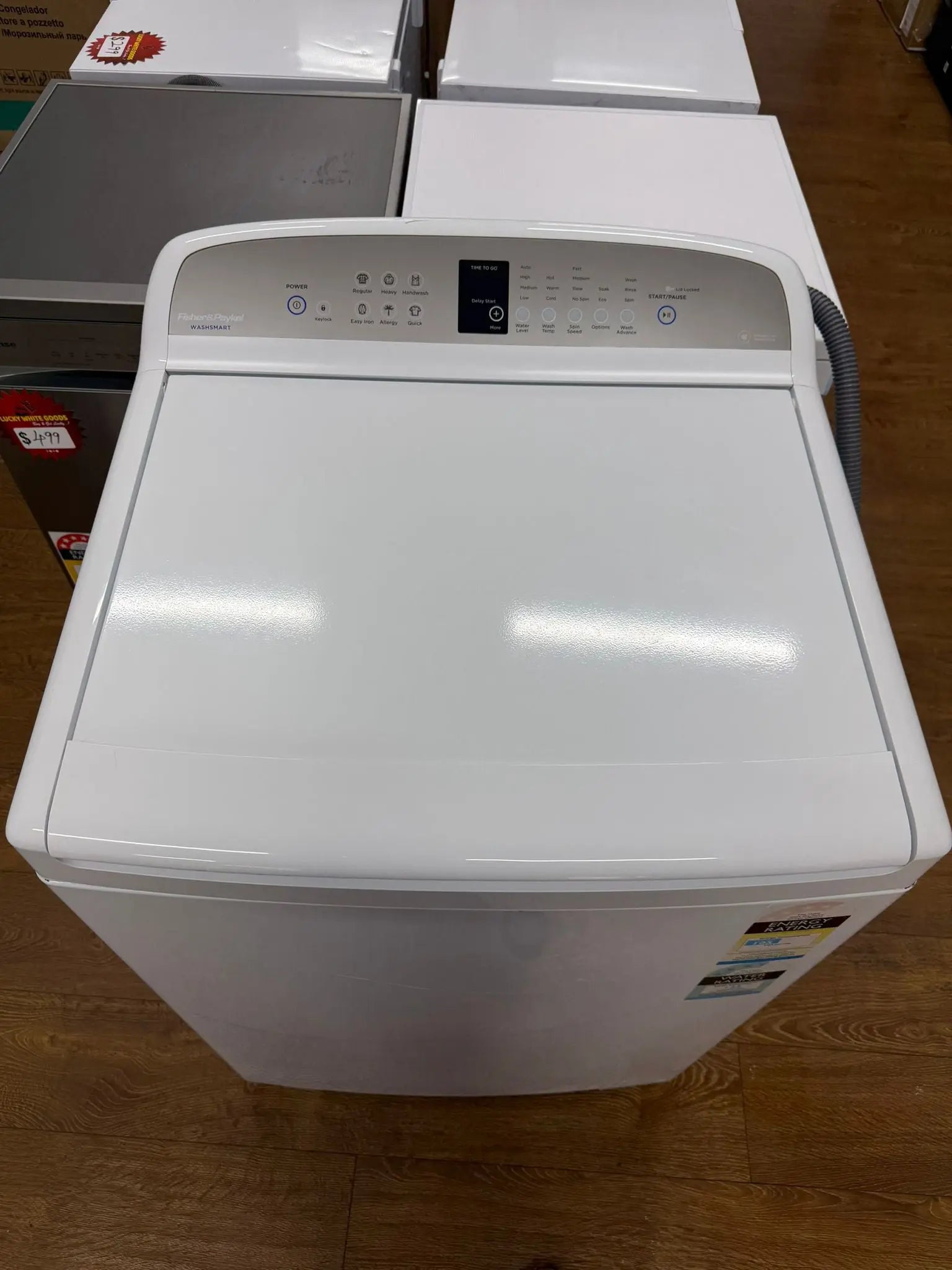 Fisher & Paykel 10kg Top Load Washing Machine – WA1068G – Refurbished | RESERVOIR
