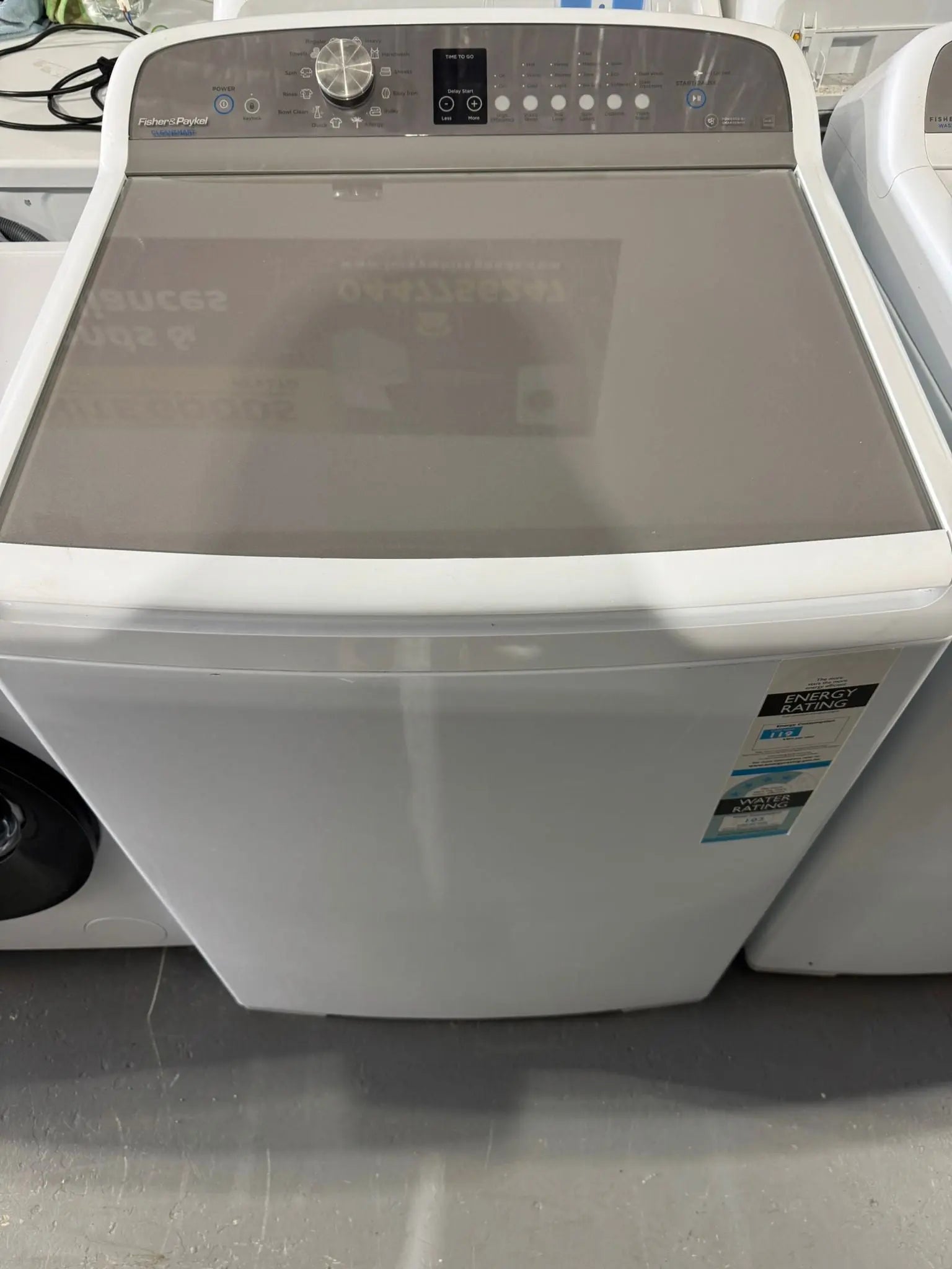 Fisher & Paykel 10kg Top Load Washing Machine (Refurbished) | PERTH