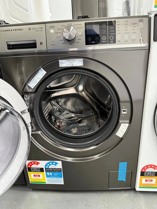 Fisher & Paykel 11kg Front Load Washer – Factory Seconds | WH1160FG2 | MELBOURNE