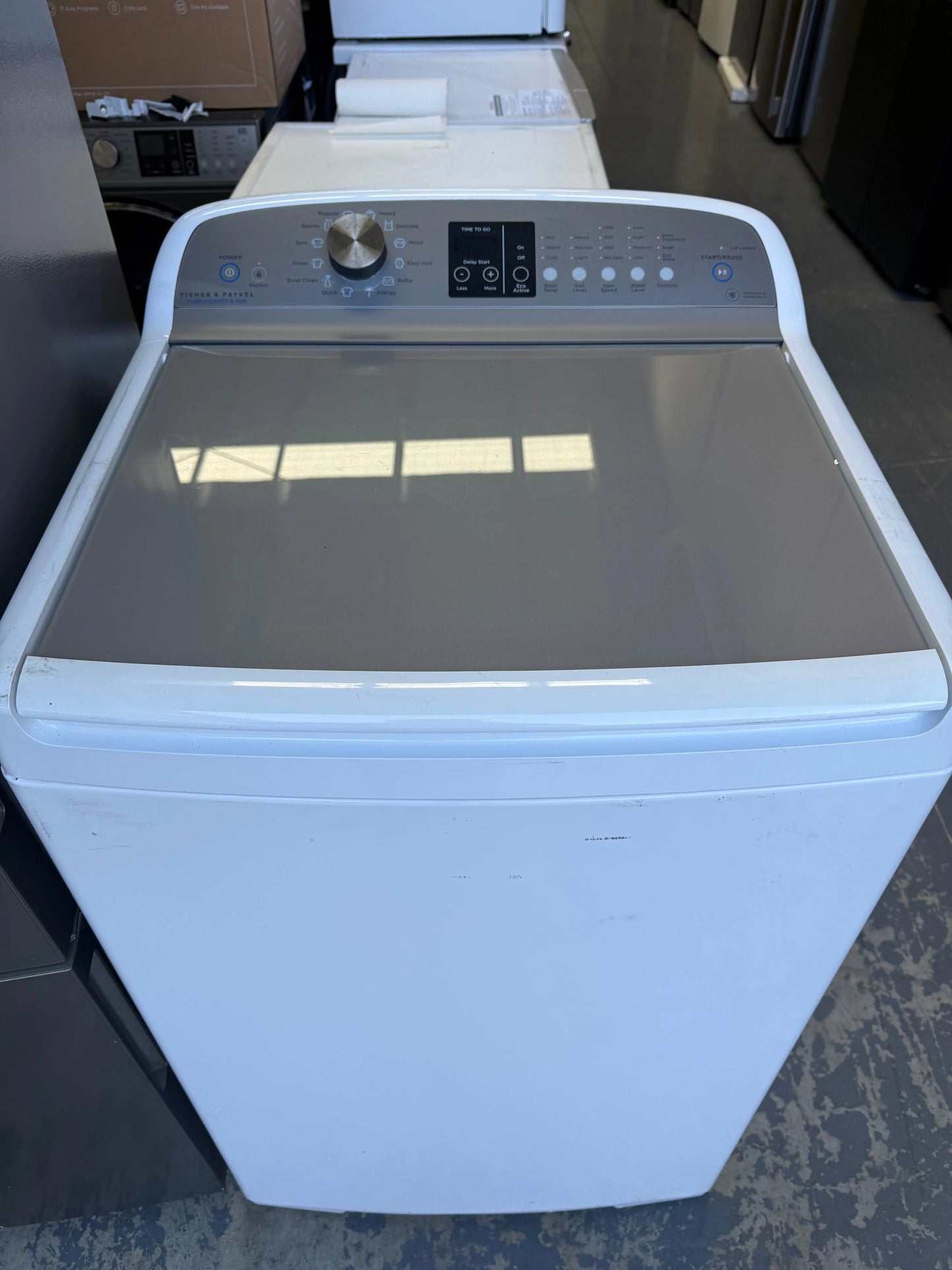 Fisher & Paykel 381L Top Mount Fridge – Refurbished Fisher & Paykel 8.5kg Front Load Washing Machine | MELBOURNE