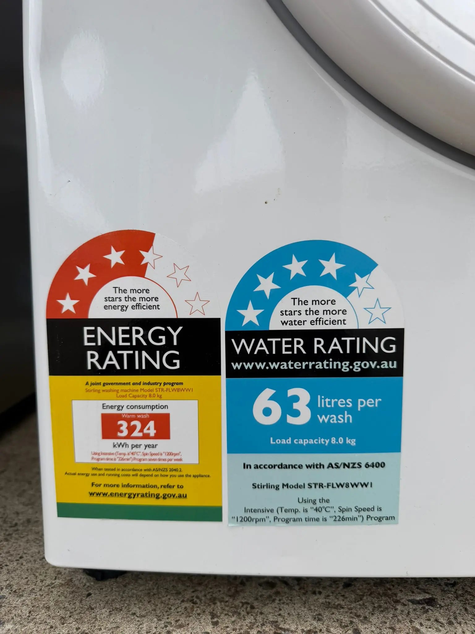 Fisher & Paykel 403L Fridge & Stirling 8kg Washing Machine Combo – Refurbished | BRISBANE