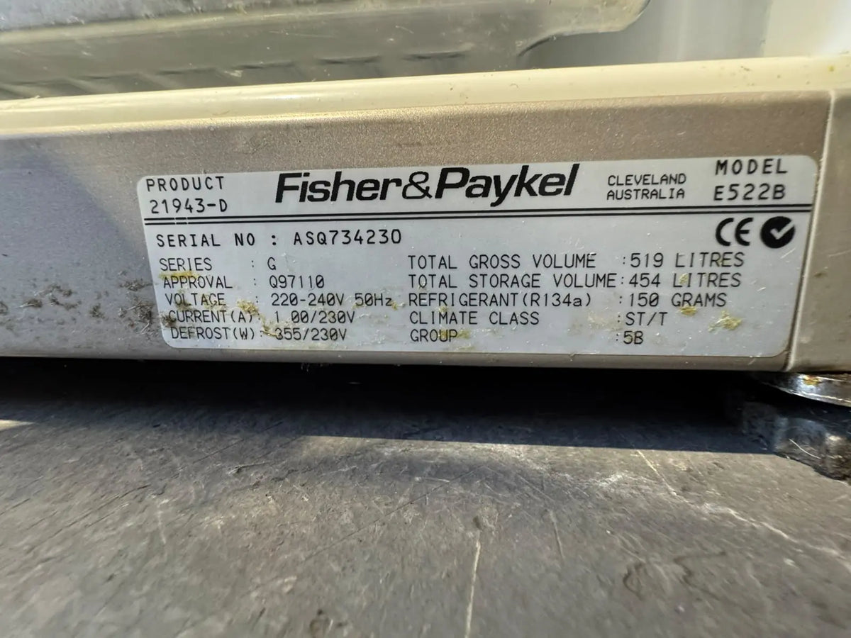 Fisher & Paykel 519L ActiveSmart Bottom Mount Fridge – Refurbished | PERTH
