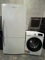 Fisher & Paykel 519L Bottom Mount Fridge + Hisense 7.5kg Front Load Washing Machine – Refurbished | MELBOURNE