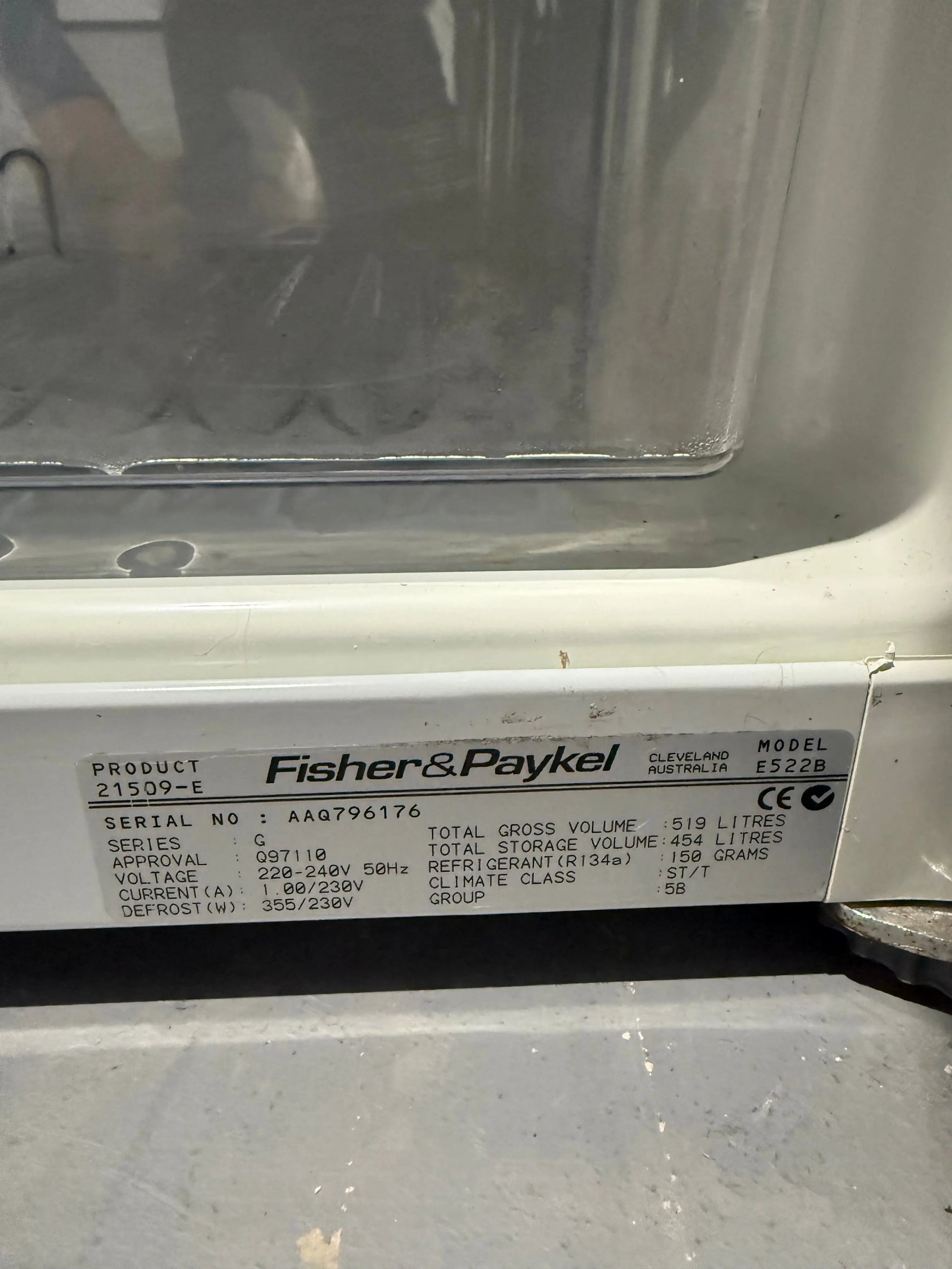 Fisher & Paykel 521L French Door Fridge – Refurbished | E522B | MELBOURNE