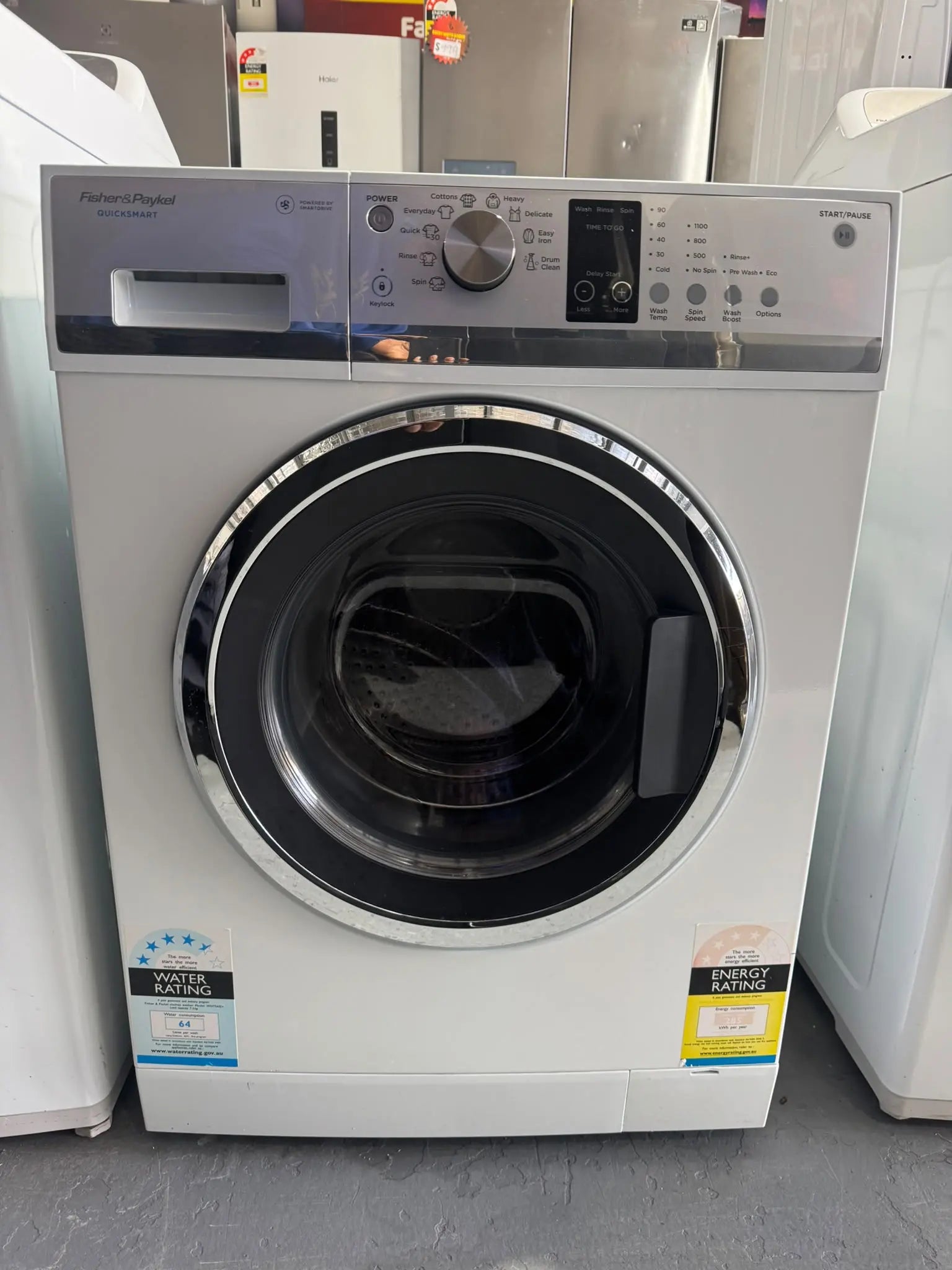 Fisher & Paykel 7.5kg Refurbished Washing Machine | PERTH