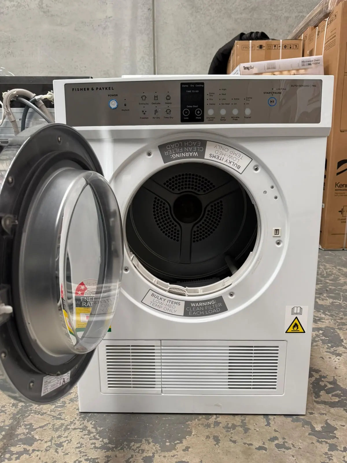 Fisher & Paykel 7kg Auto-Sensing Vented Dryer - Factory Second | MELBOURNE
