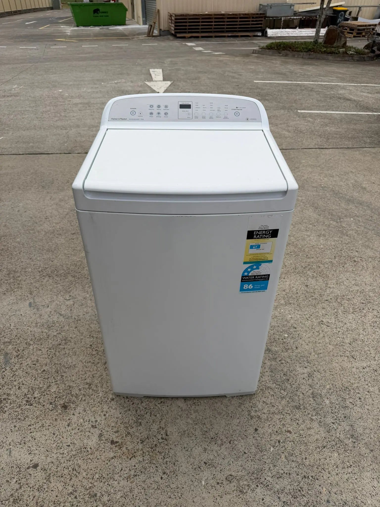 Fisher & Paykel 7kg Top Load Washing Machine – Refurbished | BRISBANE